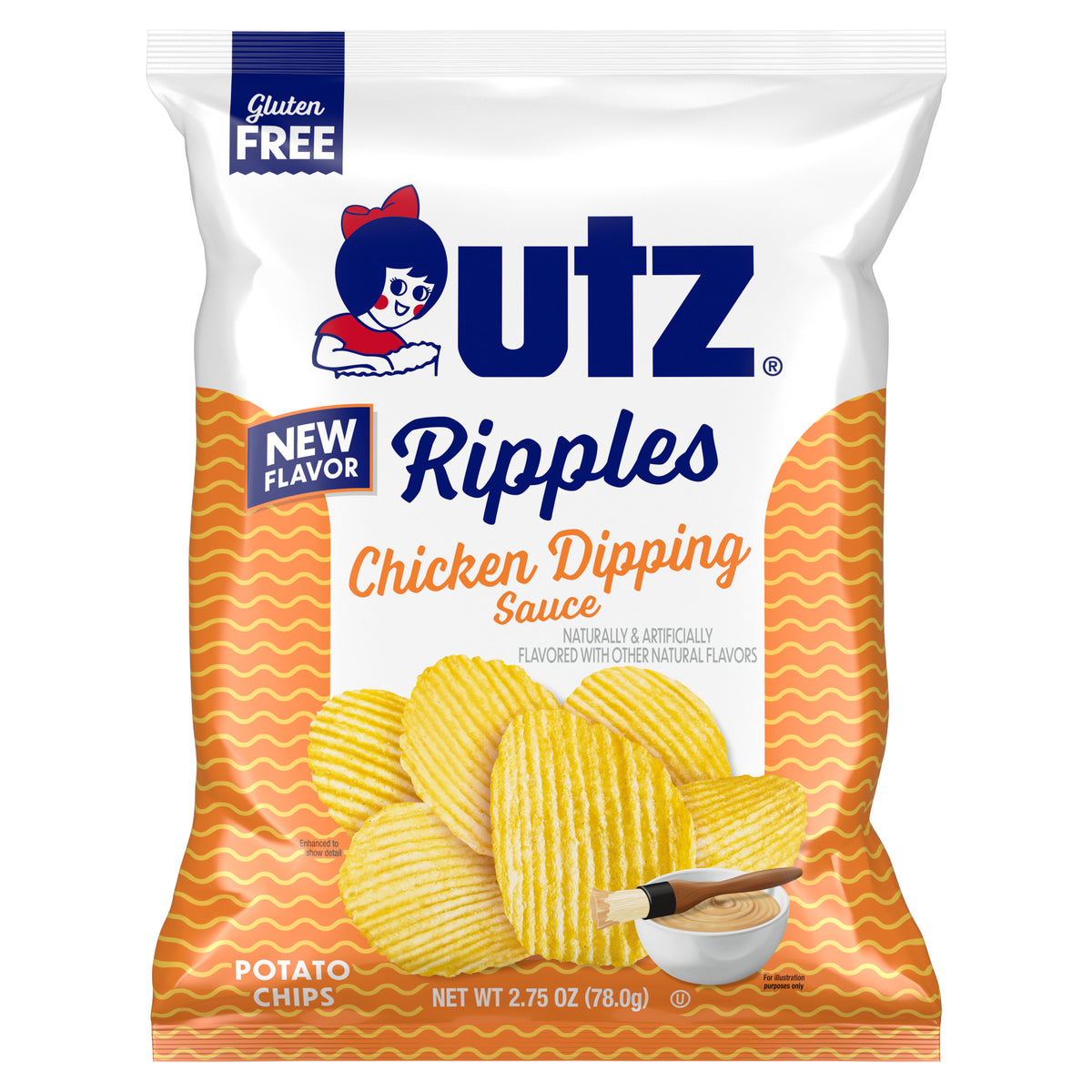 Utz Chicken Dipping Sauce Potato Chips
