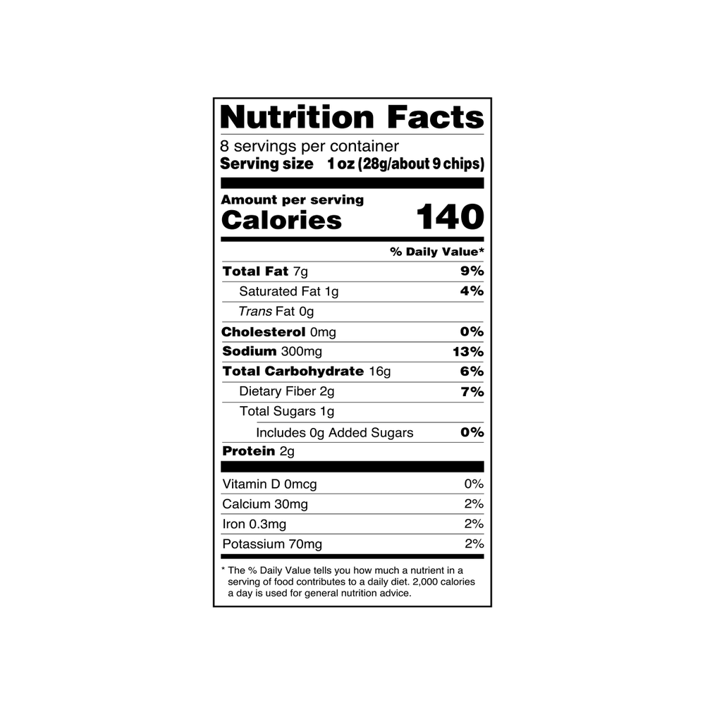 TORTIYAHS!® Nacho Tortilla Chips