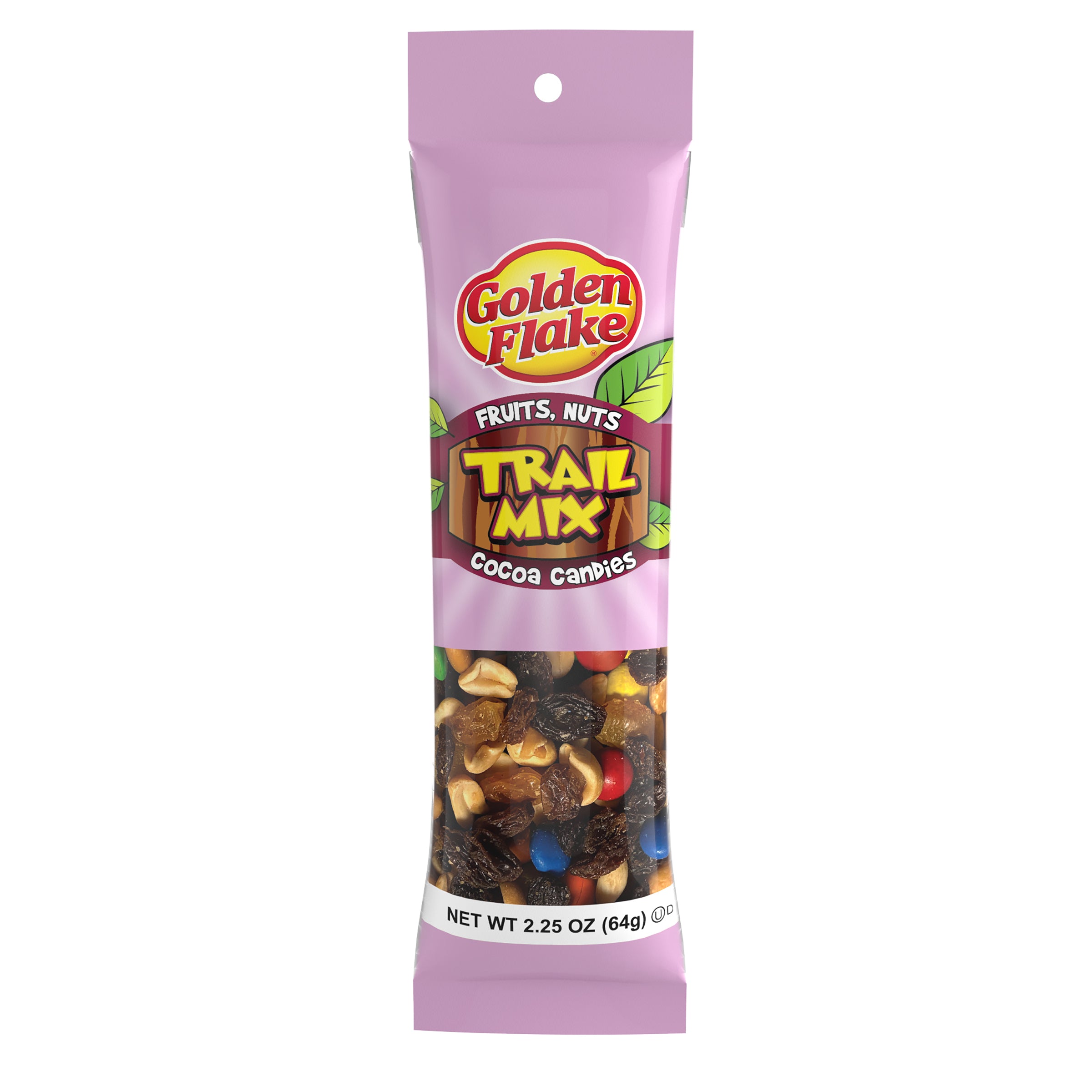 Golden Flake Fruits, Nuts & Cocoa Candies Trail Mix (2.25oz Bags