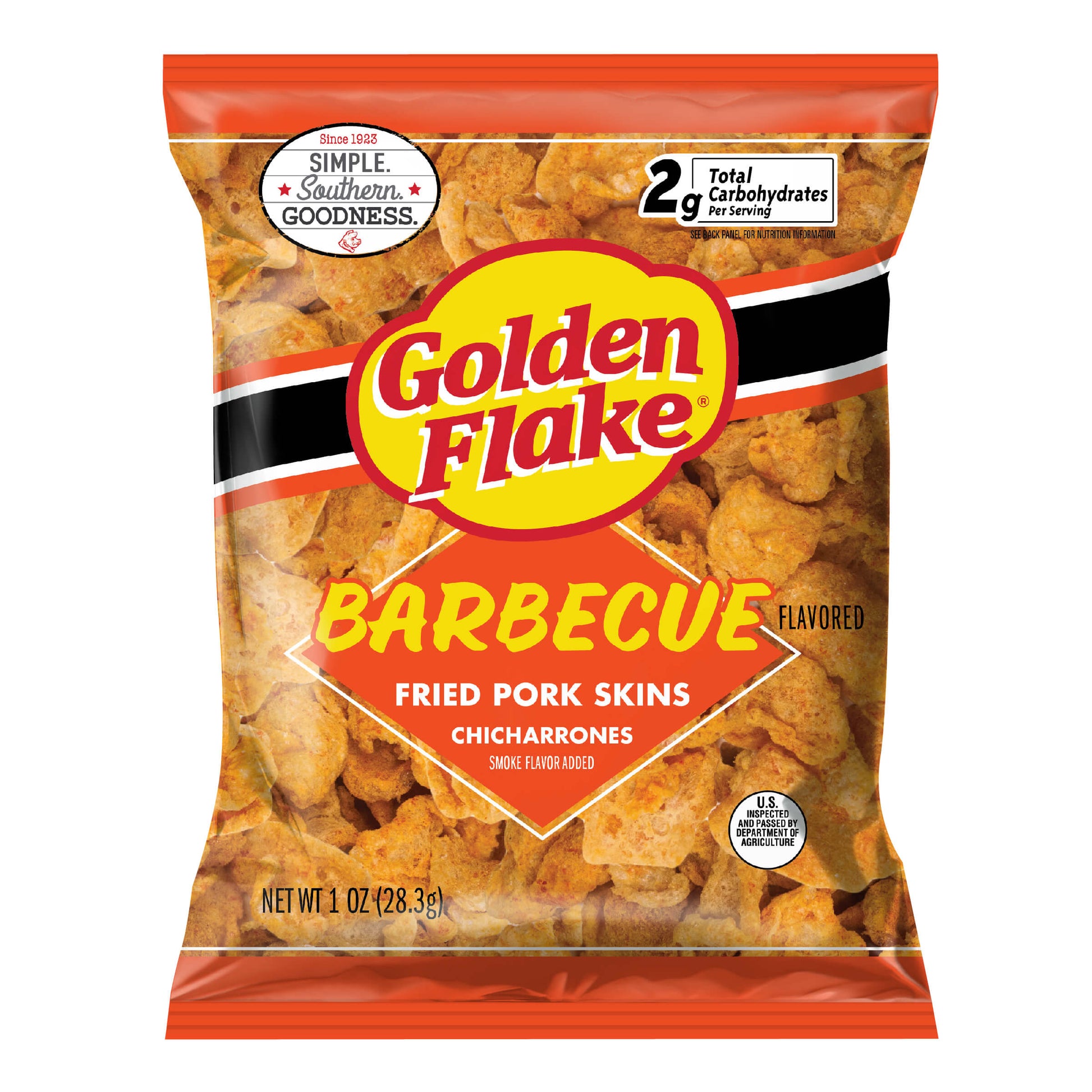 Golden Flake Barbecue Pork Skins – Utz Quality Foods