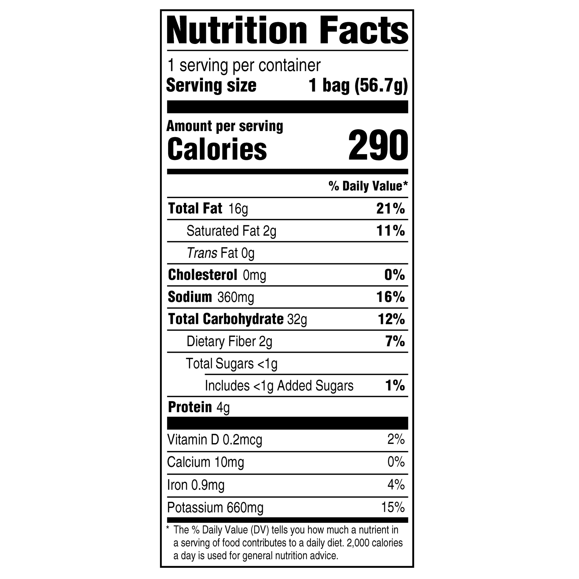 Zapp's Kettle Potato Chips Salt & Vinegar