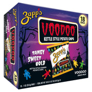 Zapp’s Voodoo Kettle Style Potato Chips Halloween Snack Pack – 18ct (1oz Bags), 2pk