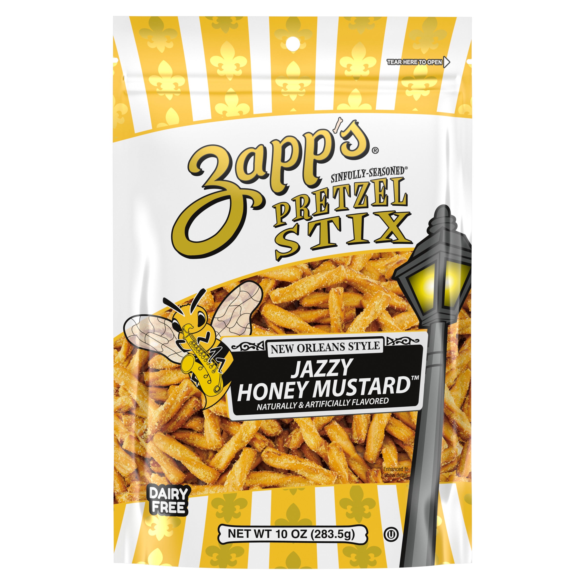 Zapp's Jazzy Honey Mustard Sinfully Seasoned Pretzels