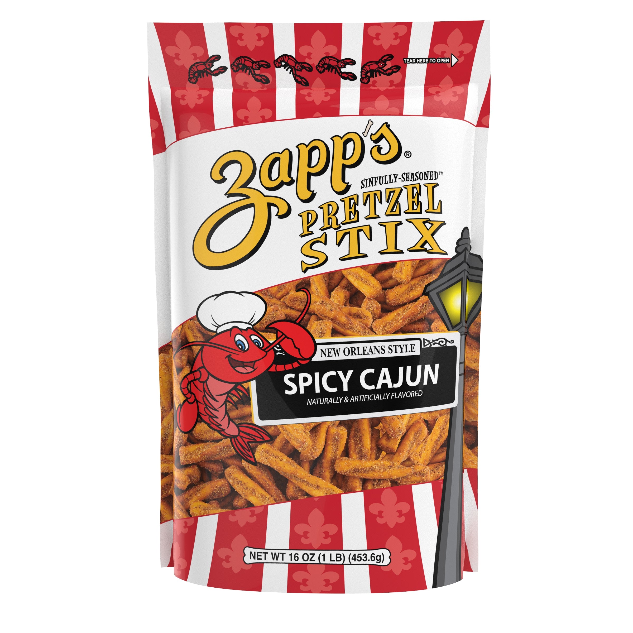 Zapp's Pretzel Stix, Spicy Cajun