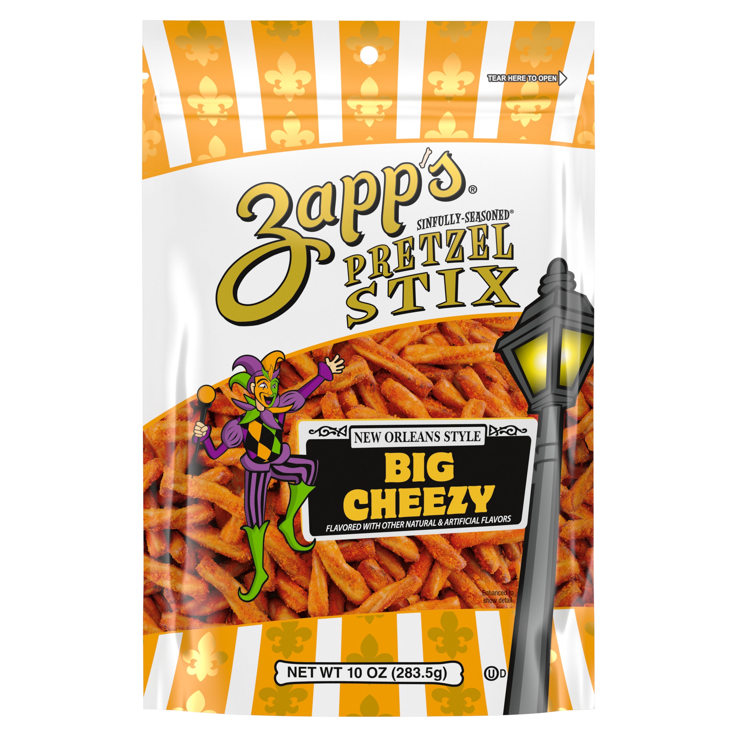 Zapp’s Big Cheezy Sinfully Seasoned Pretzels