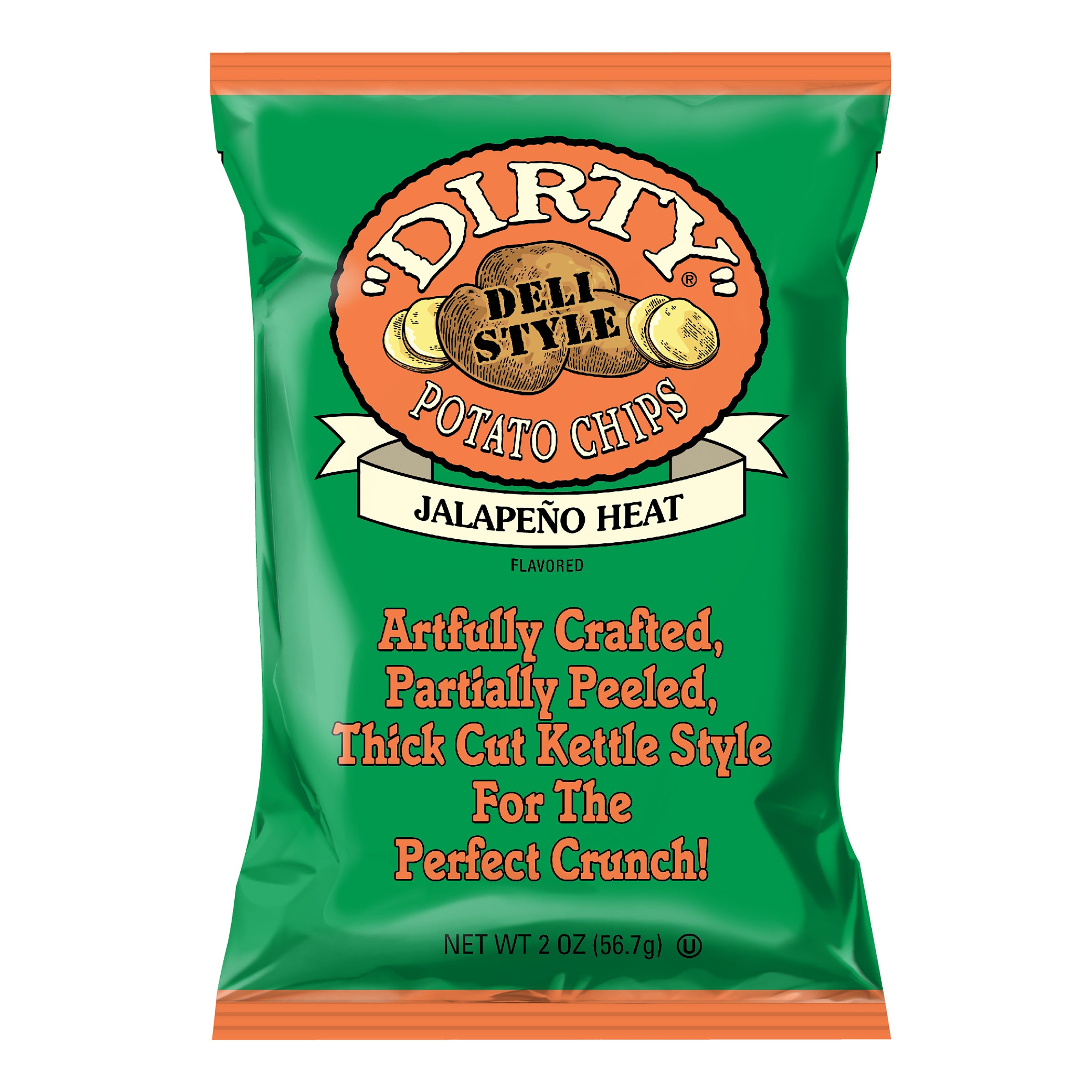 Dirty Kettle Style Potato Chips Jalapeno Heat