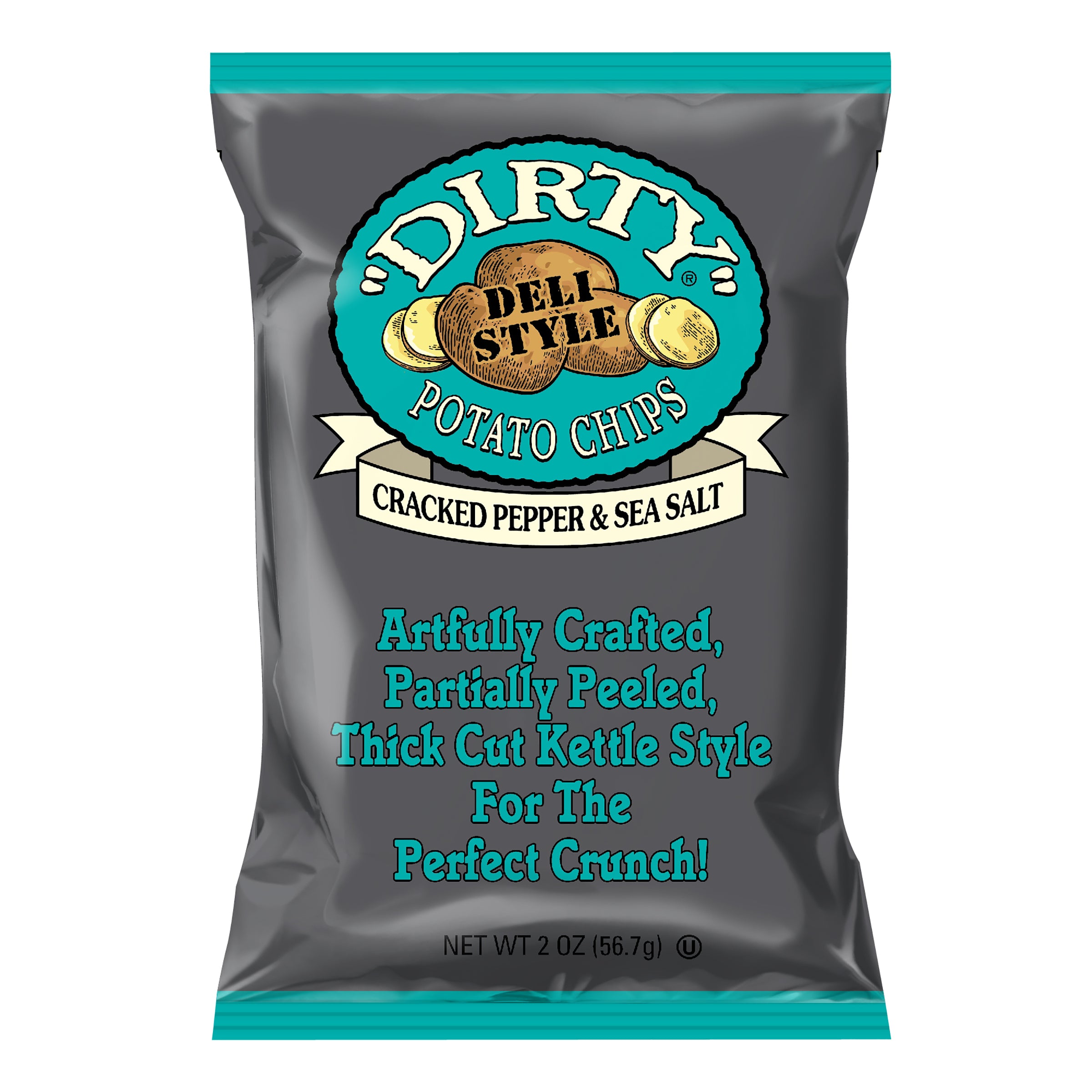 Dirty Kettle Style Potato Chips Cracked Pepper & Sea Salt