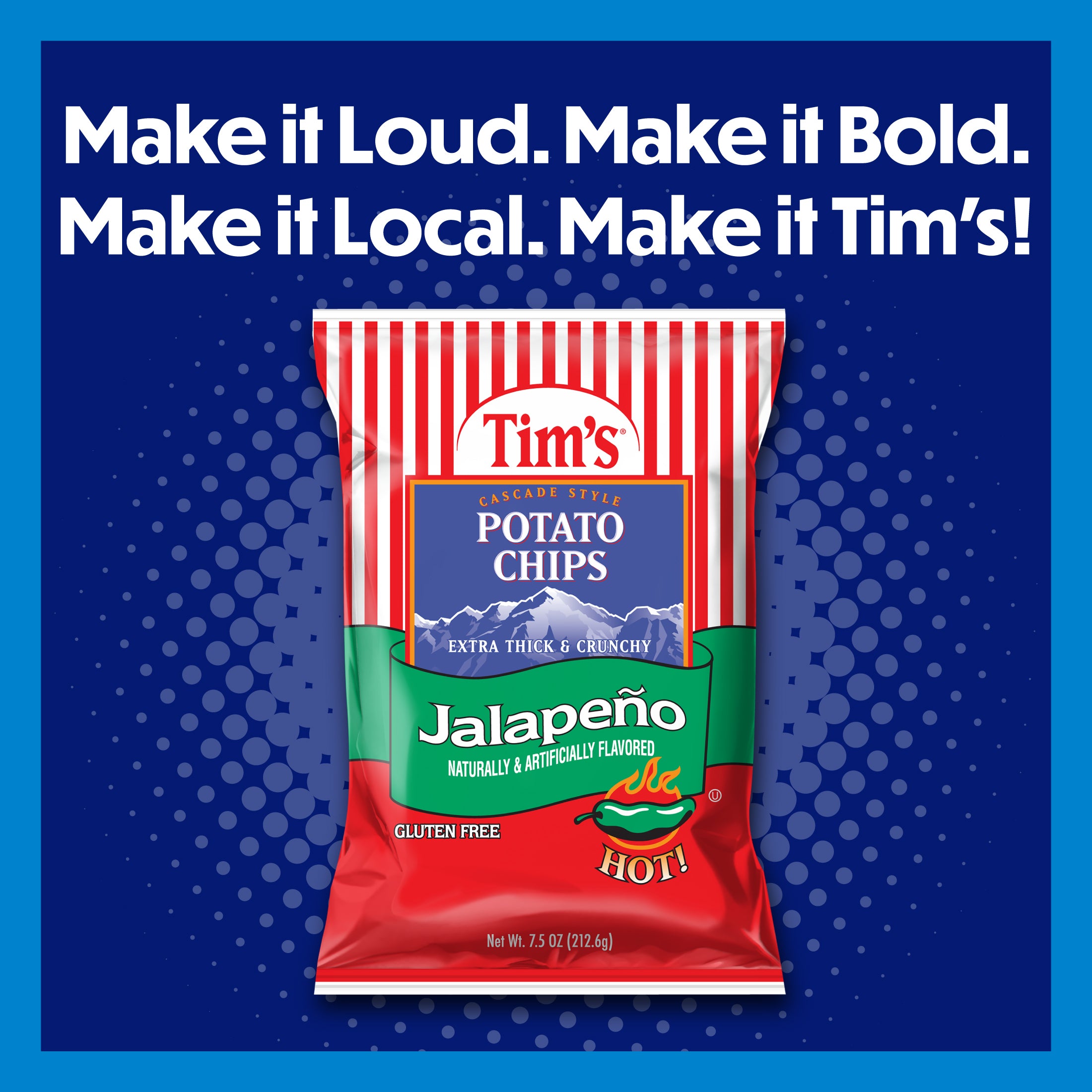Tim's Potato Chips, Jalepeno – Utz Quality Foods