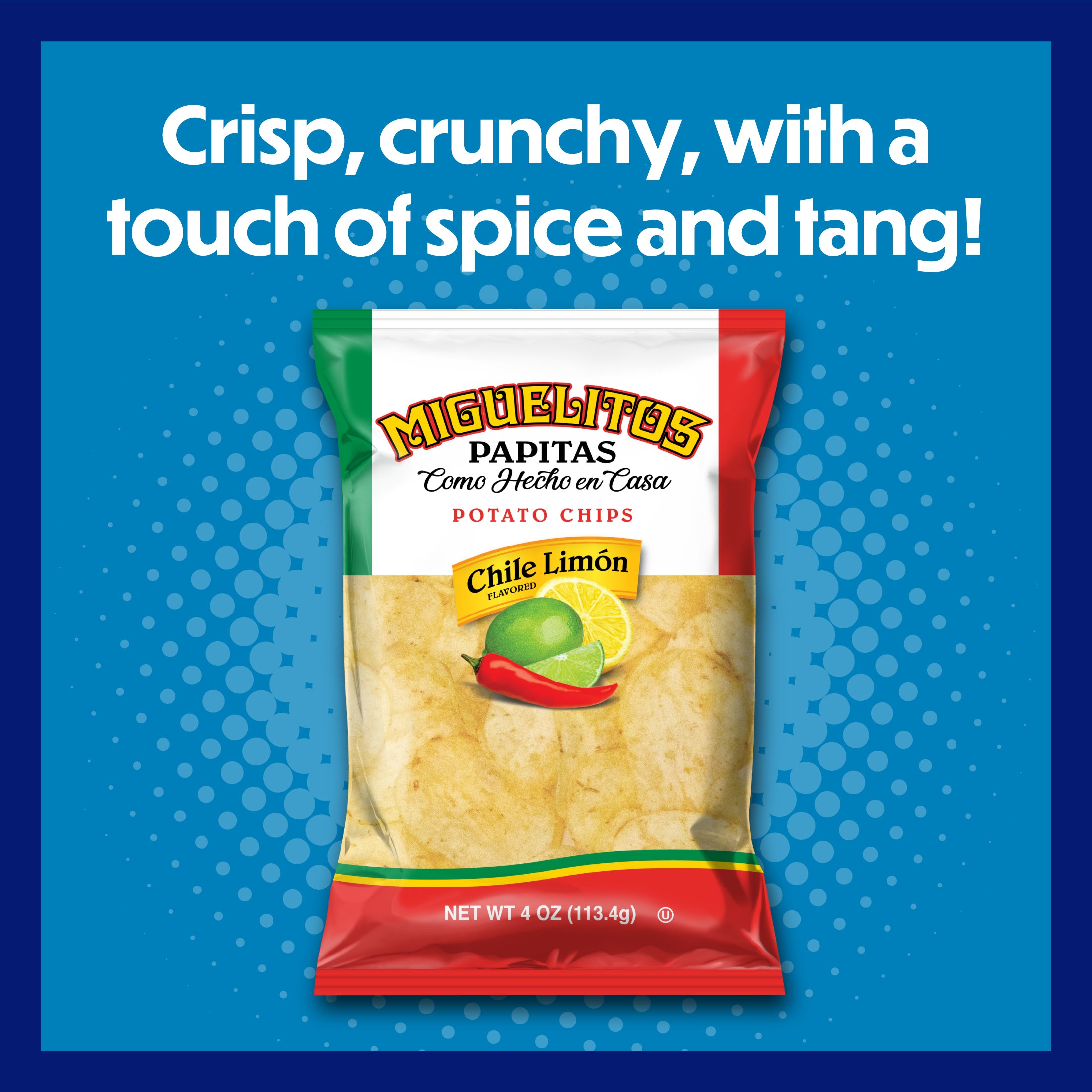 Miguelitos Papitas Chile Limón Flavored Potato Chips