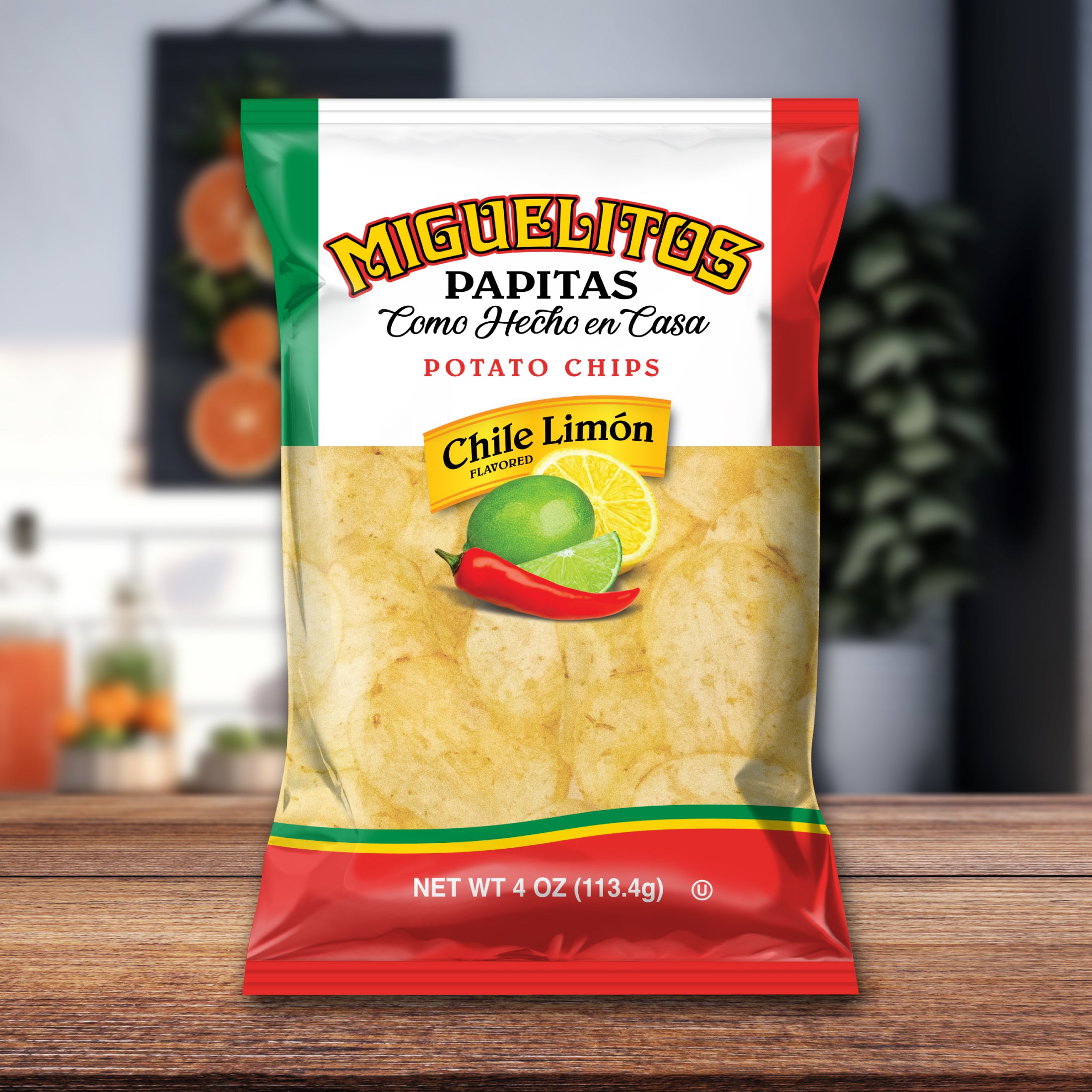 Miguelitos Papitas Chile Limón Flavored Potato Chips
