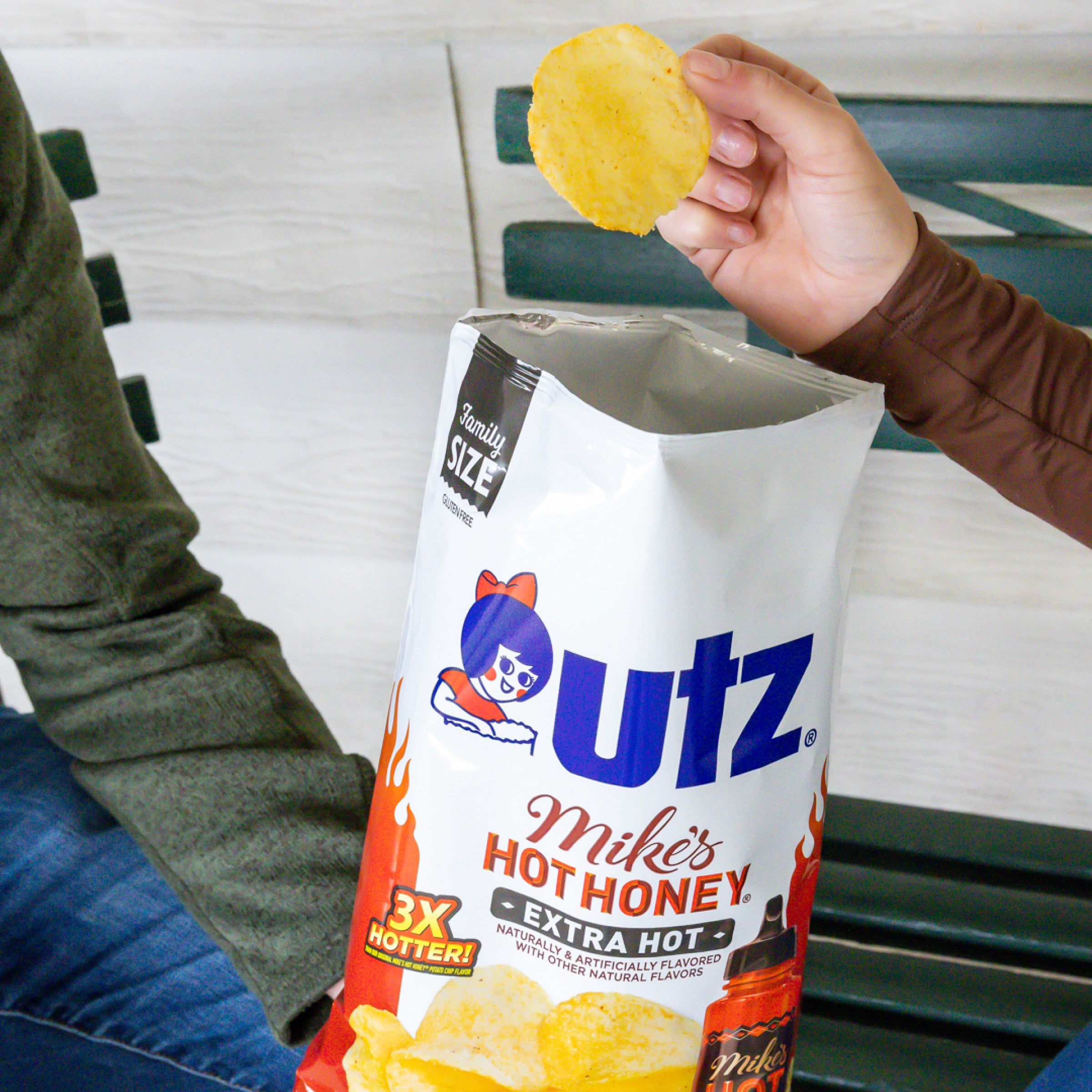 Utz Potato Chips, Mike's Hot Honey Extra Hot