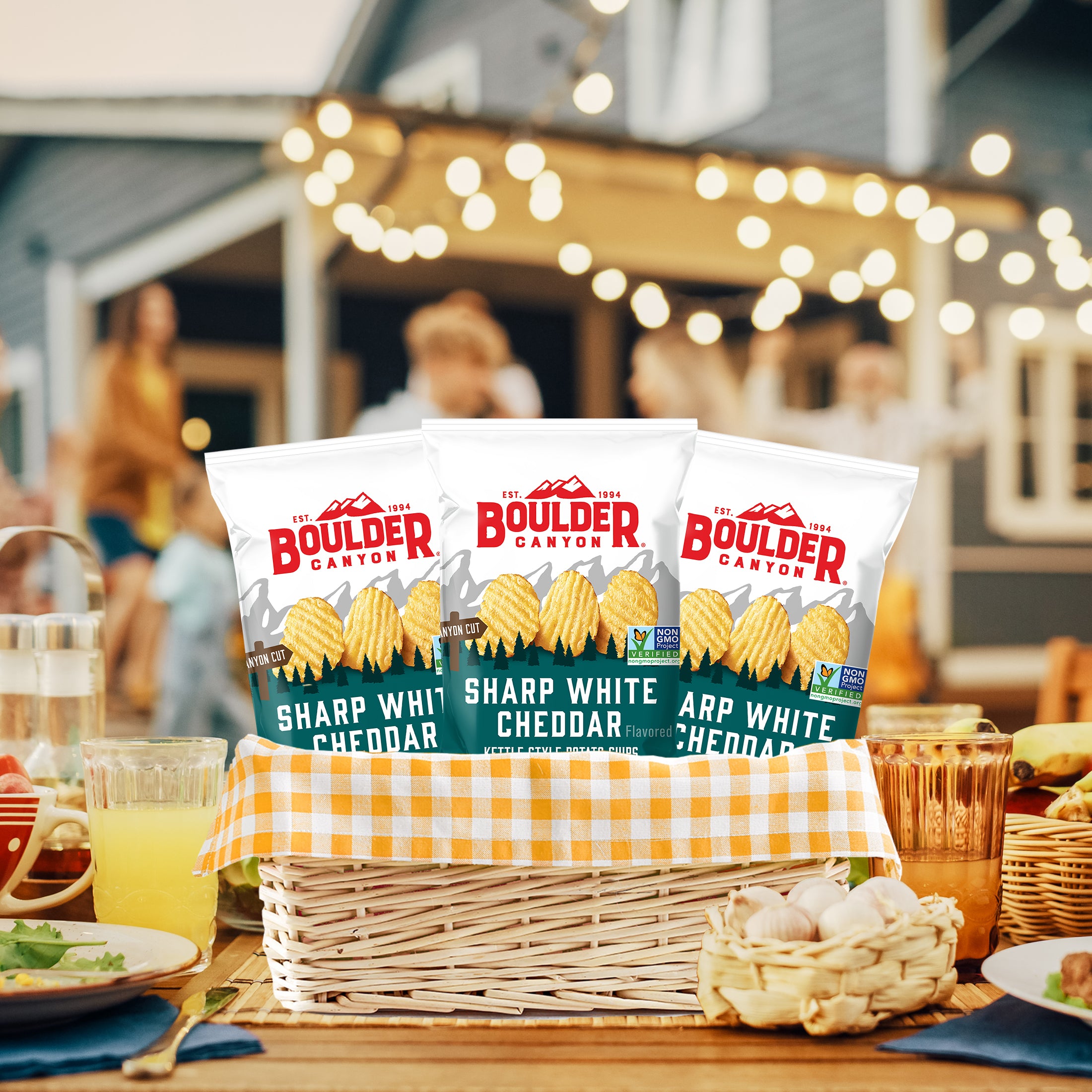 Boulder Canyon Kettle Potato Chips Canyon Cut Sharp White Cheddar