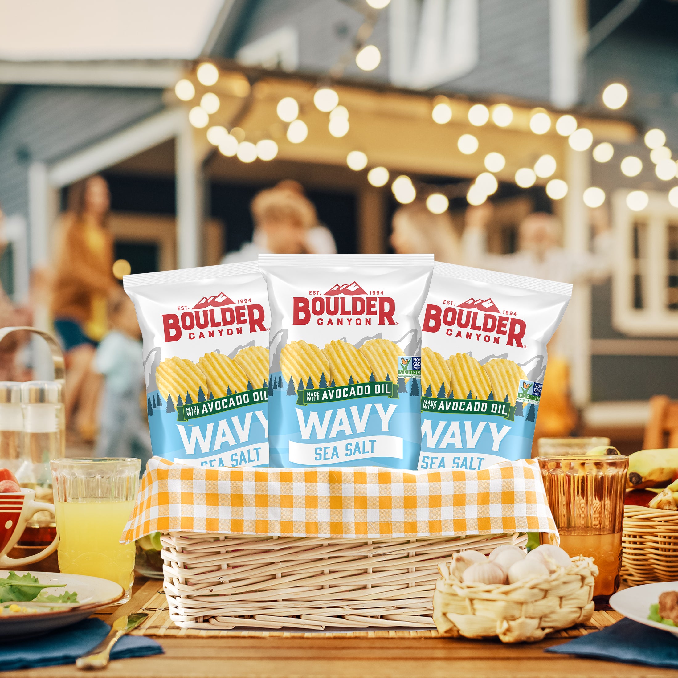 Boulder Canyon Wavy Sea Salt Potato Chips