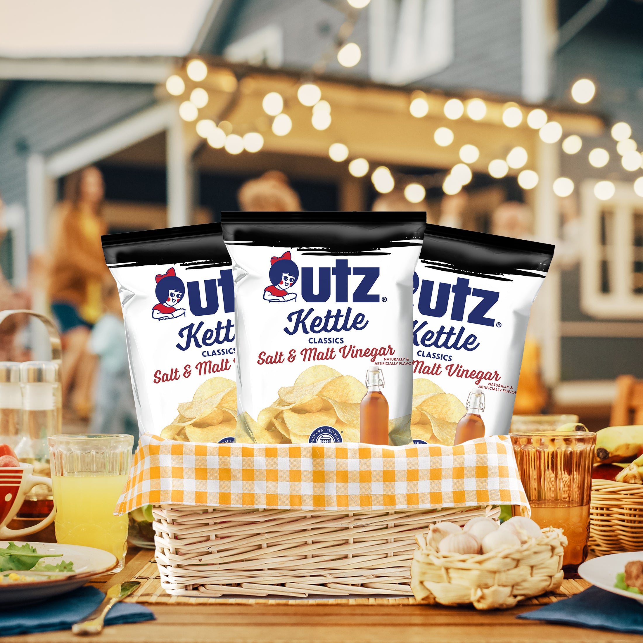 Utz Kettle Classics, Salt & Malt Vinegar – Utz Quality Foods