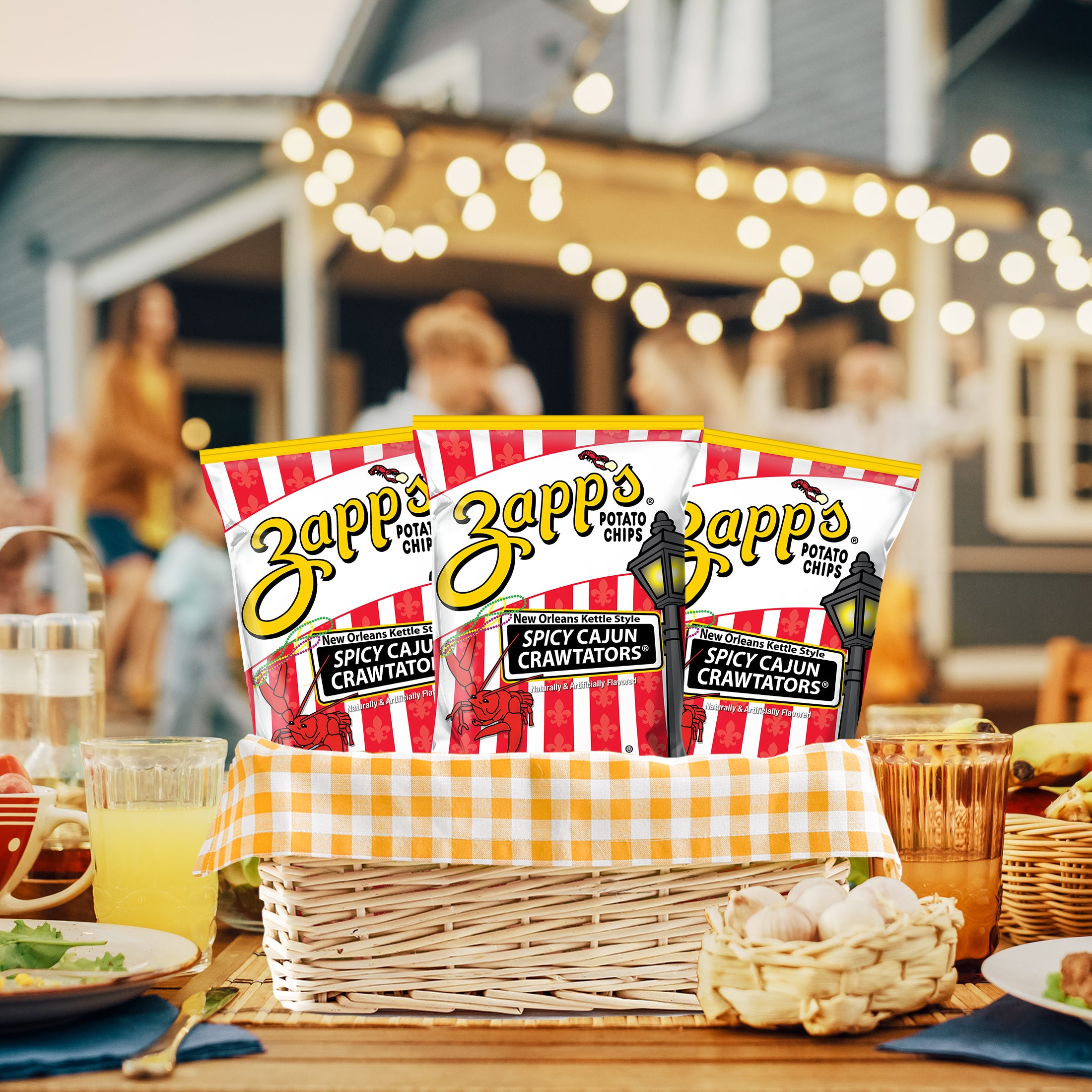 Zapp's Spicy Cajun Crawtators Kettle Cooked Potato Chips – Utz