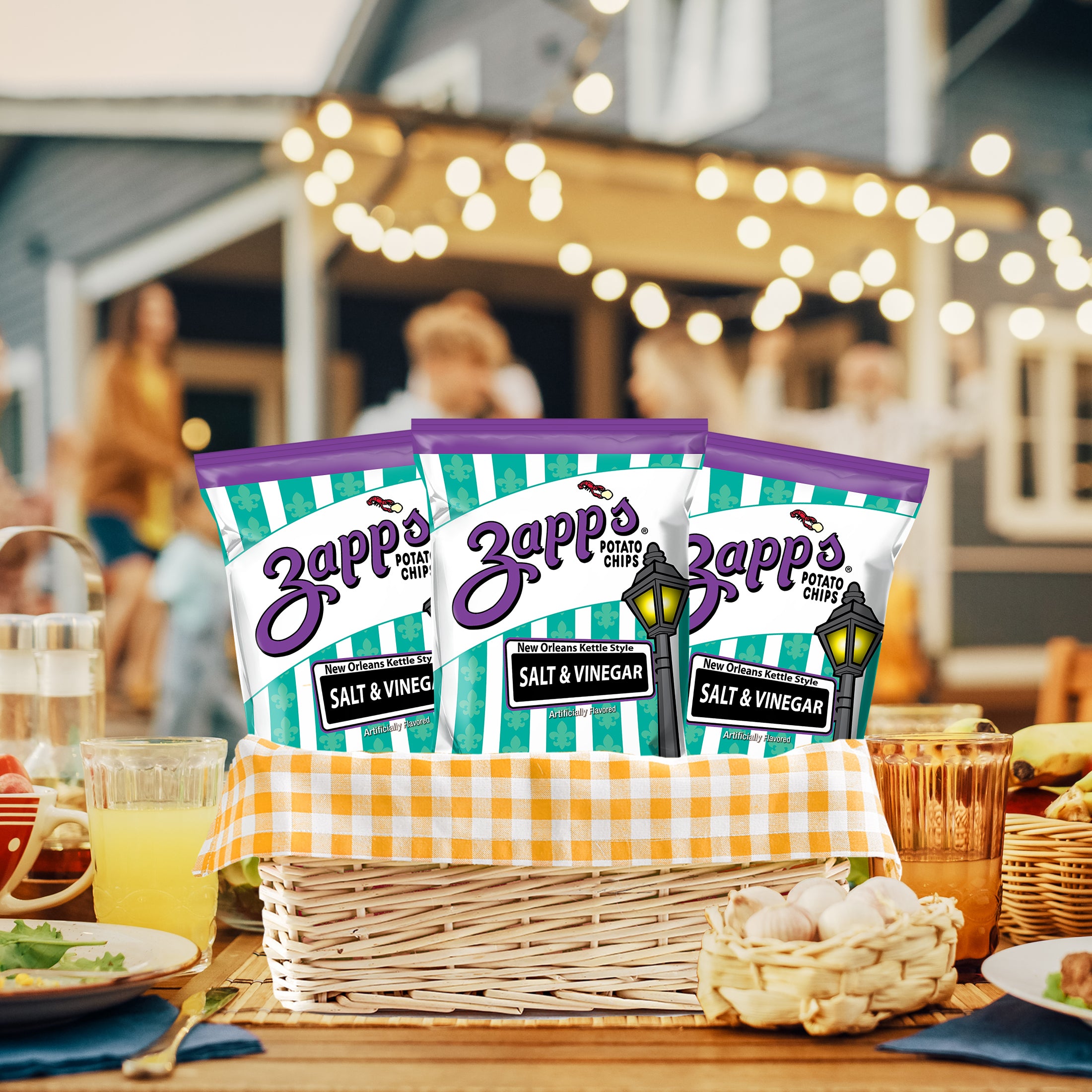 Zapp's Salt & Vinegar Kettle Cooked Potato Chips – Utz Quality Foods