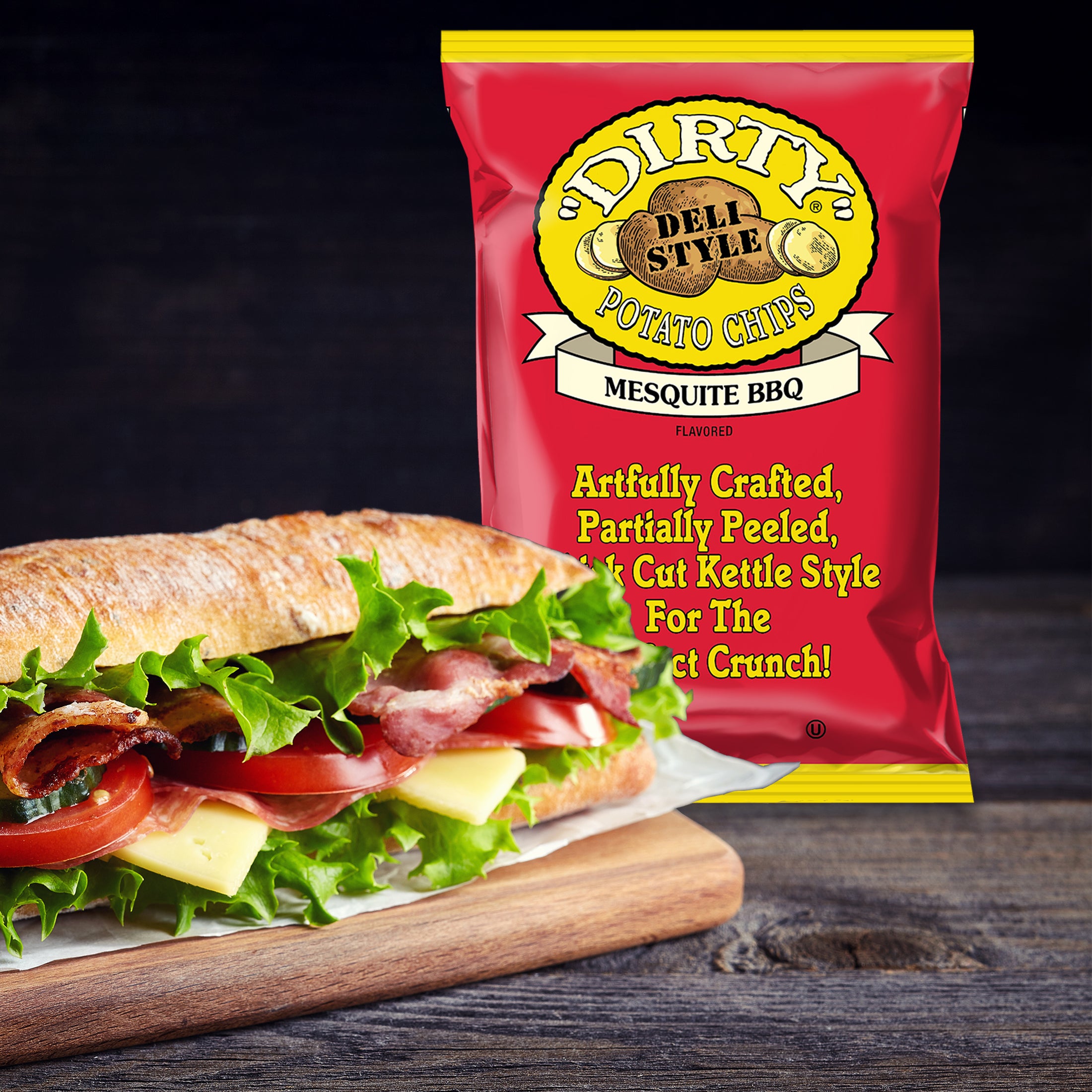 Dirty Kettle Style Potato Chips Mesquite BBQ