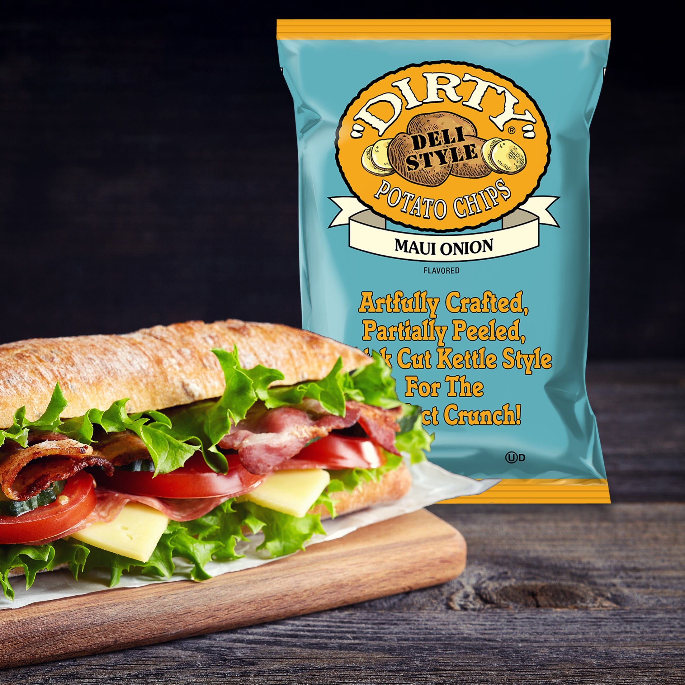 Dirty Kettle Style Potato Chips Maui Onion – Utz Quality Foods
