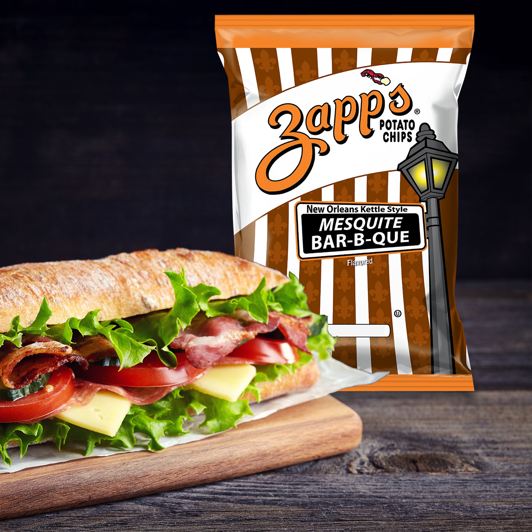 Zapp's Kettle Potato Chips Mesquite BBQ – Utz Quality Foods