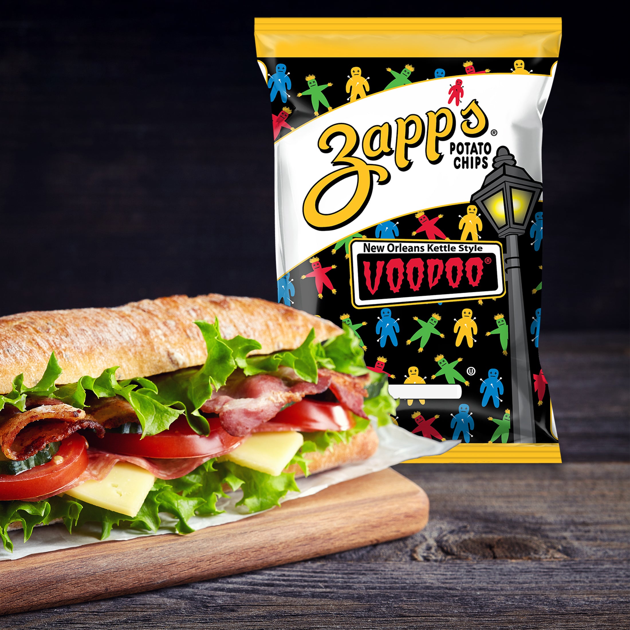 Zapp's Kettle Style Chip Variety Box 1.5 oz. 25 count