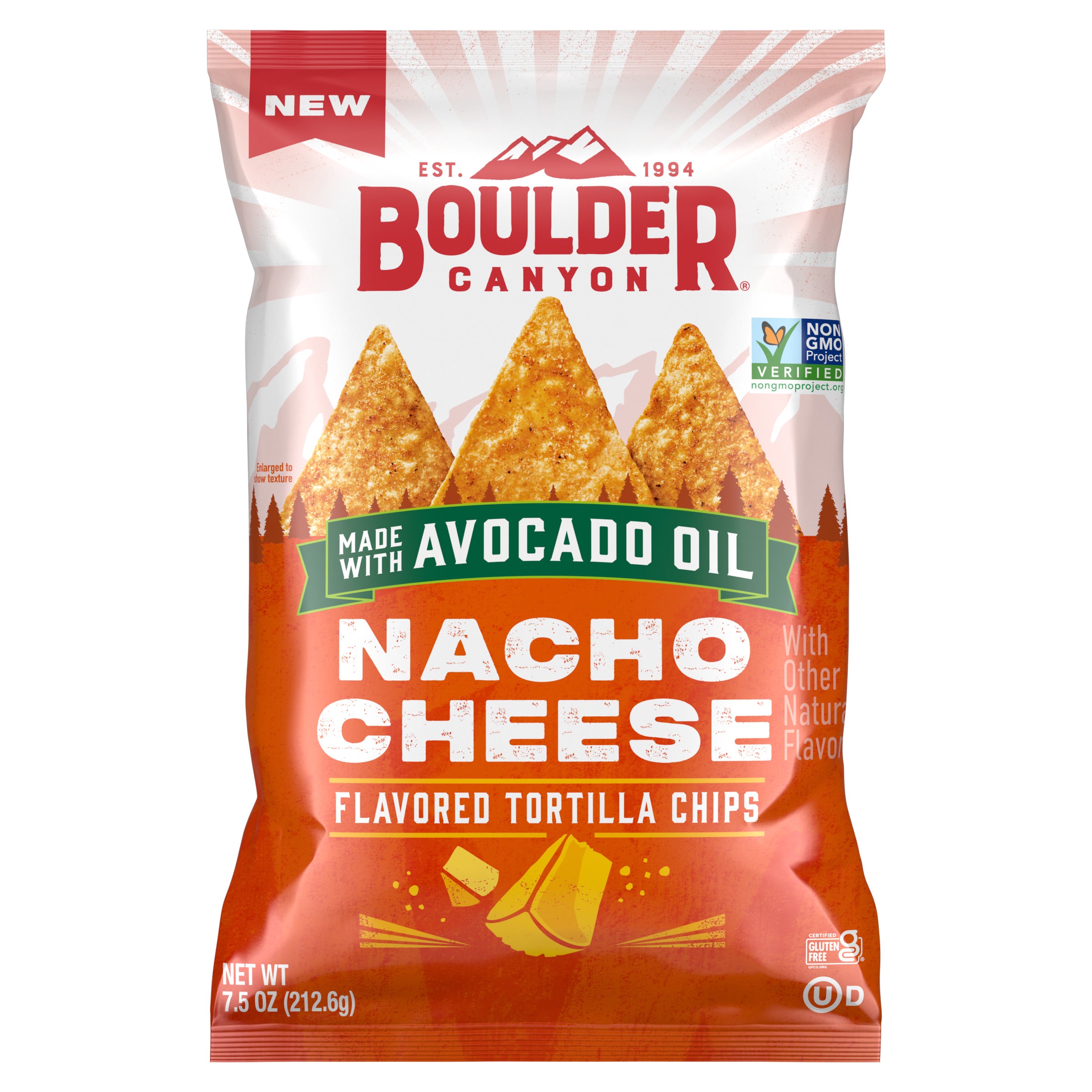 Boulder Canyon Avocado Oil Nacho Cheese Tortilla Chips