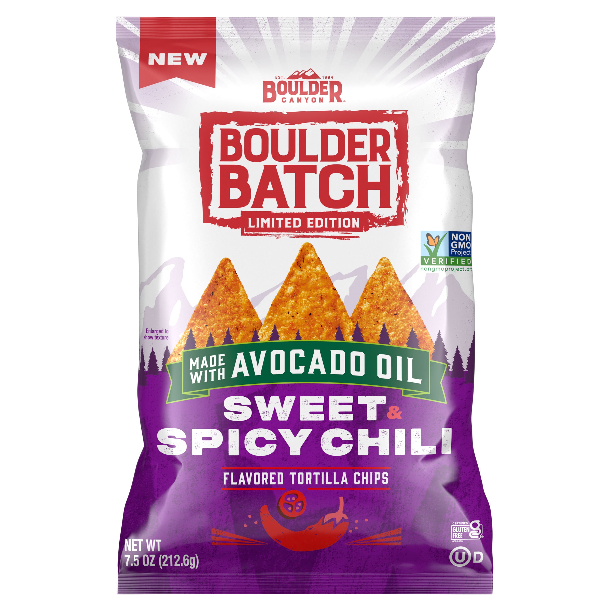 Boulder Canyon Boulder Batch Avocado Oil Sweet & Spicy Chili Tortilla Chips