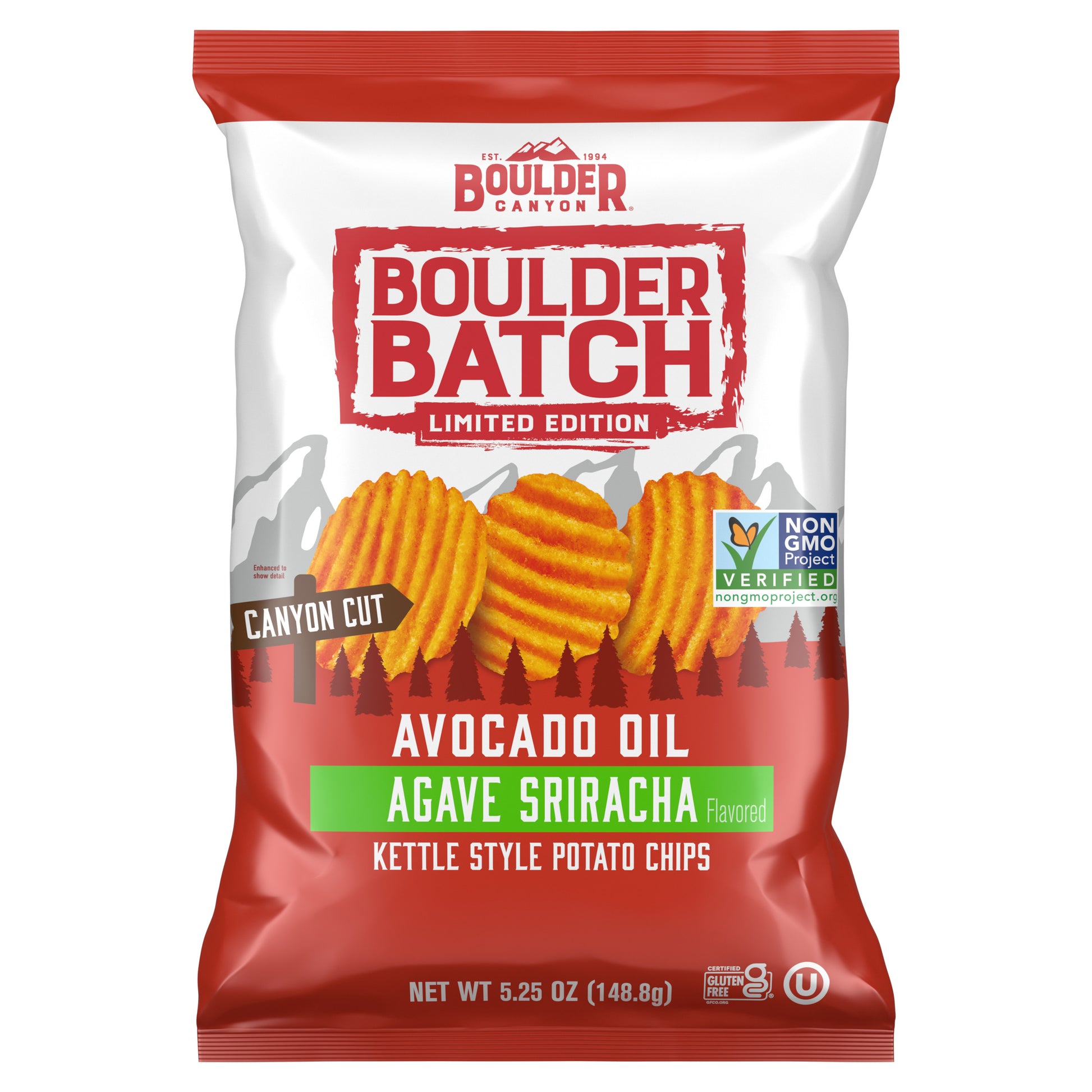 Boulder Canyon Boulder Canyon Boulder Batch Agave Sriracha Kettle Potato Chips — product image