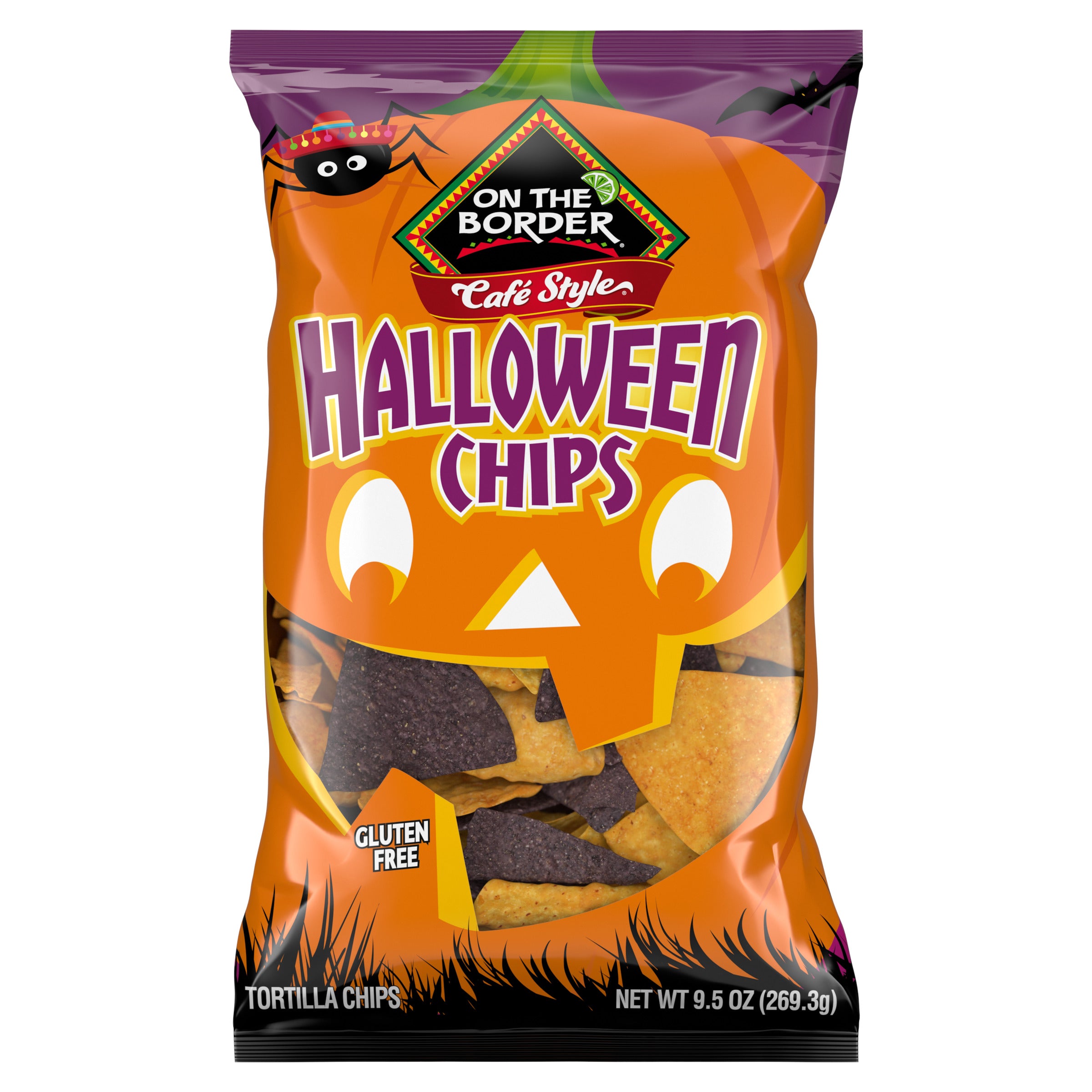 On The Border Halloween Tortilla Chips Café Style