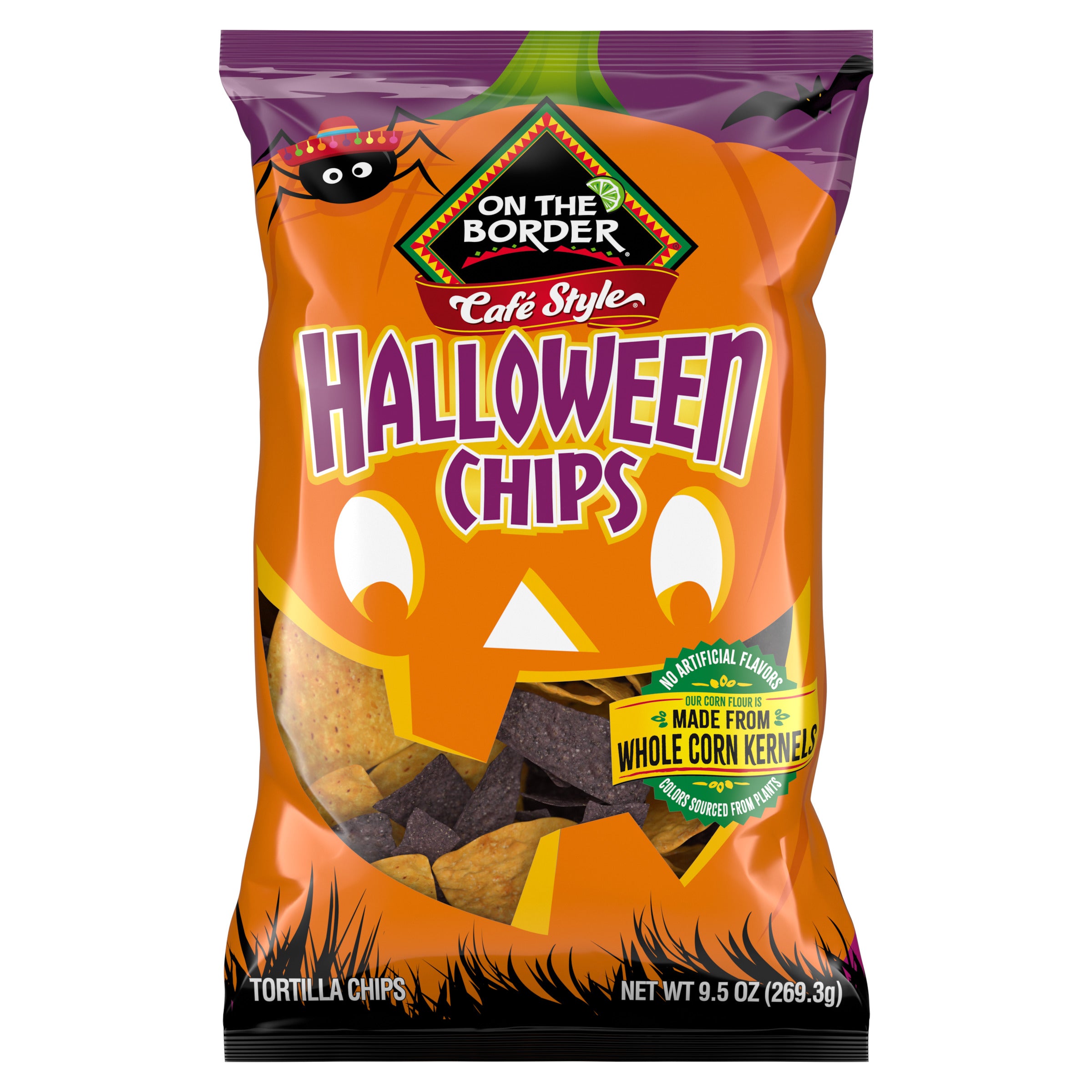 On The Border Halloween Café Style Tortilla Chips