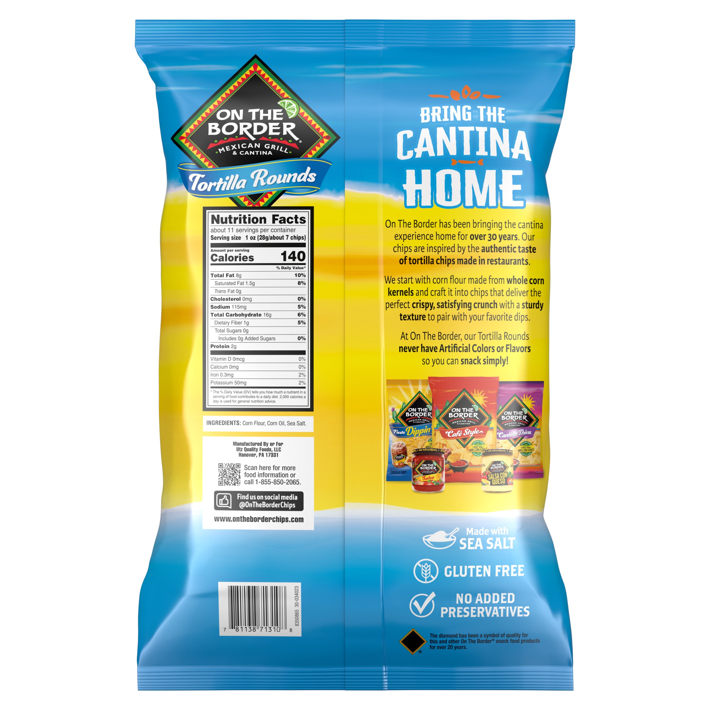 On The Border Tortilla Rounds