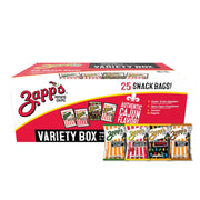 Zapp’s New Orleans Kettle-Style Potato Chips Variety Pack (1.5 oz Bags, 25 Count)