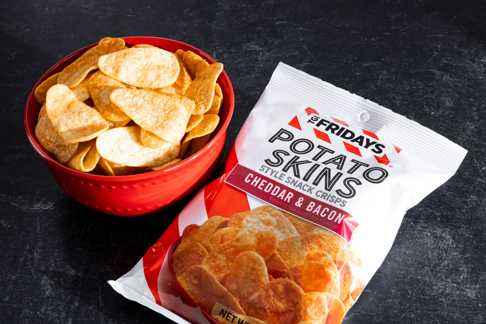 TGI Fridays Cheddar Bacon Potato Skins – Utz Quality Foods