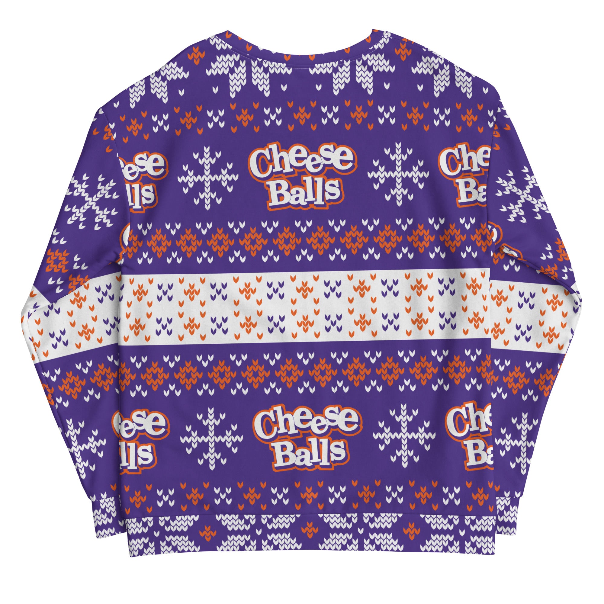 Utz Ugly Holiday Sweatshirt - Cheese Balls