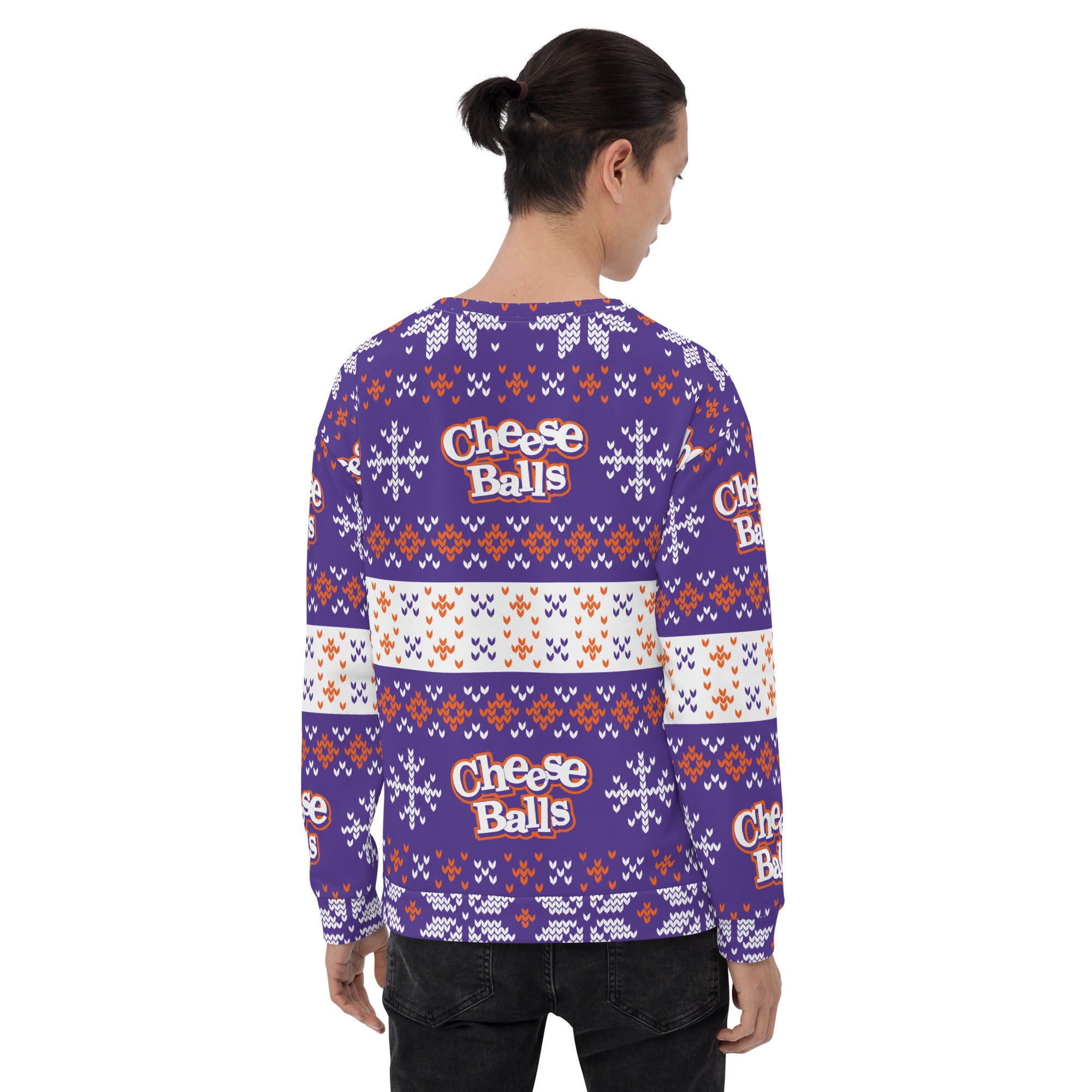 Utz Ugly Holiday Sweatshirt - Cheese Balls