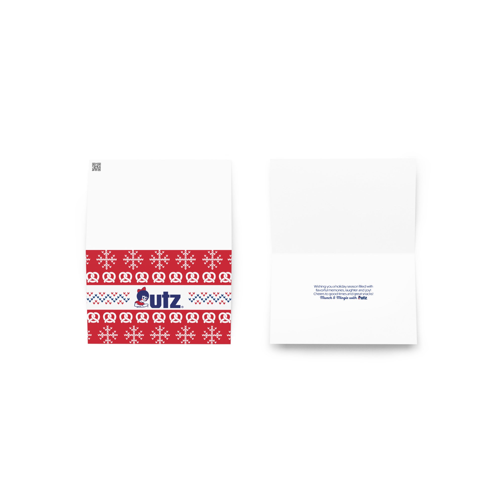 Utz Holiday Sweater Greeting Card