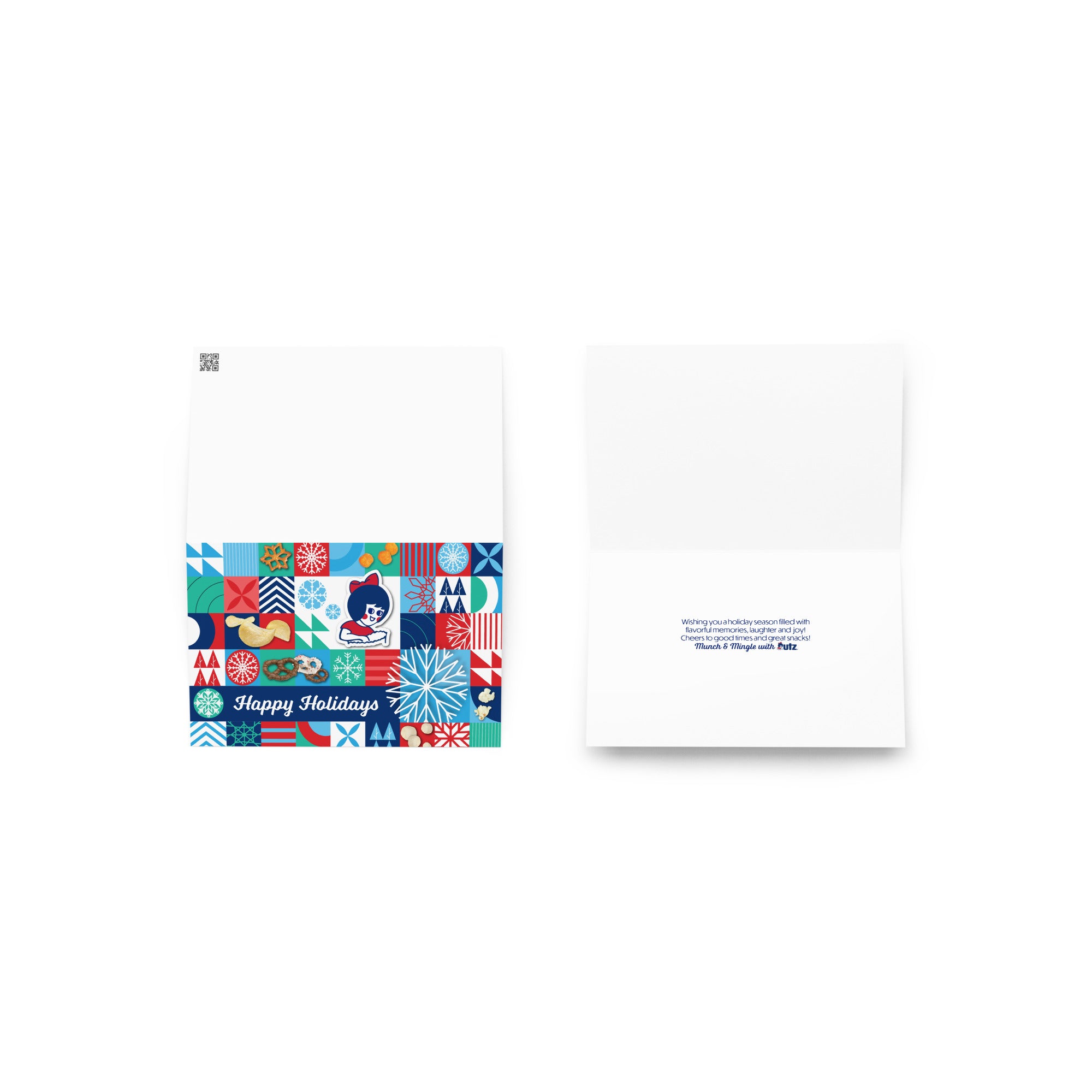 Utz Munch & Mingle Holiday Greeting Card