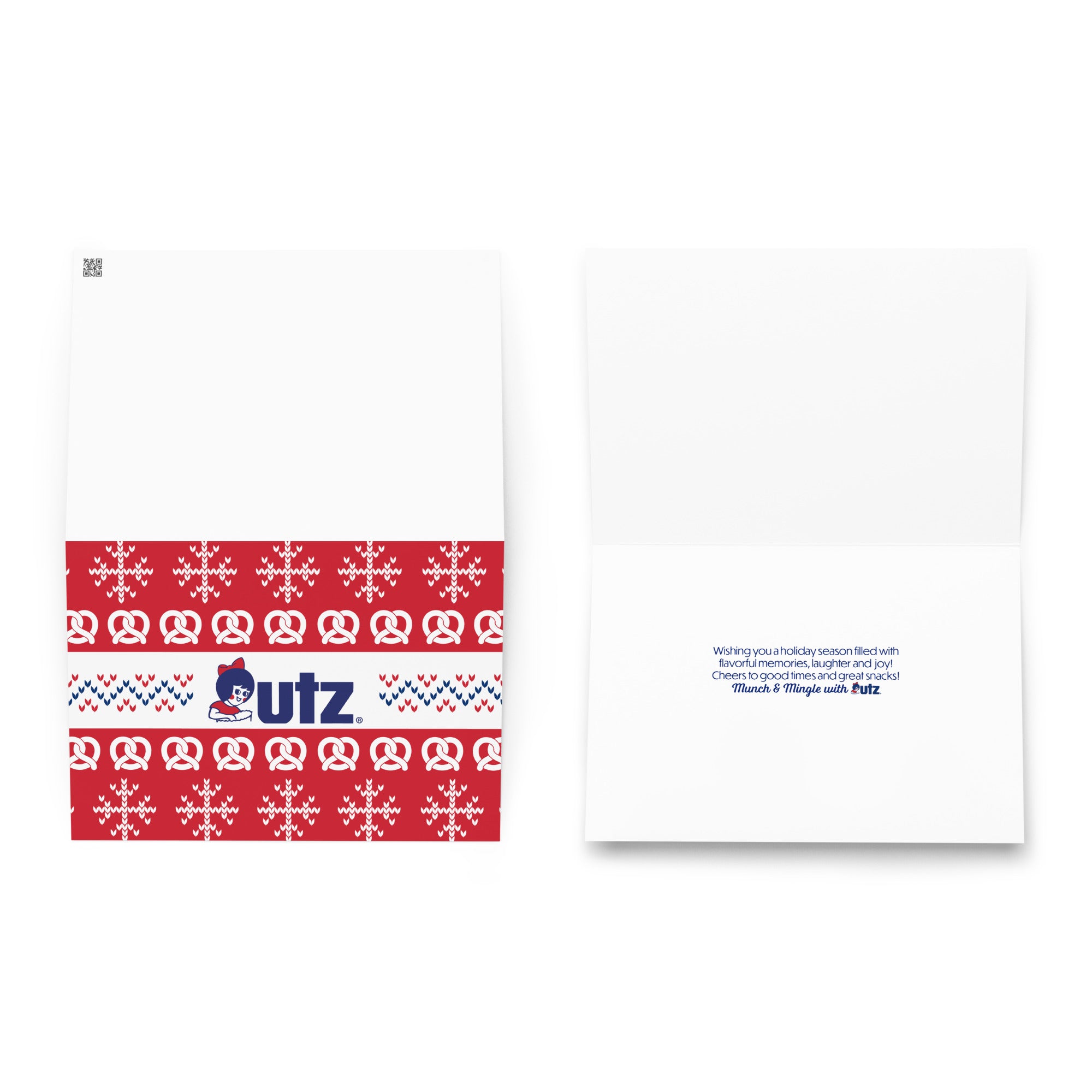 Utz Holiday Sweater Greeting Card
