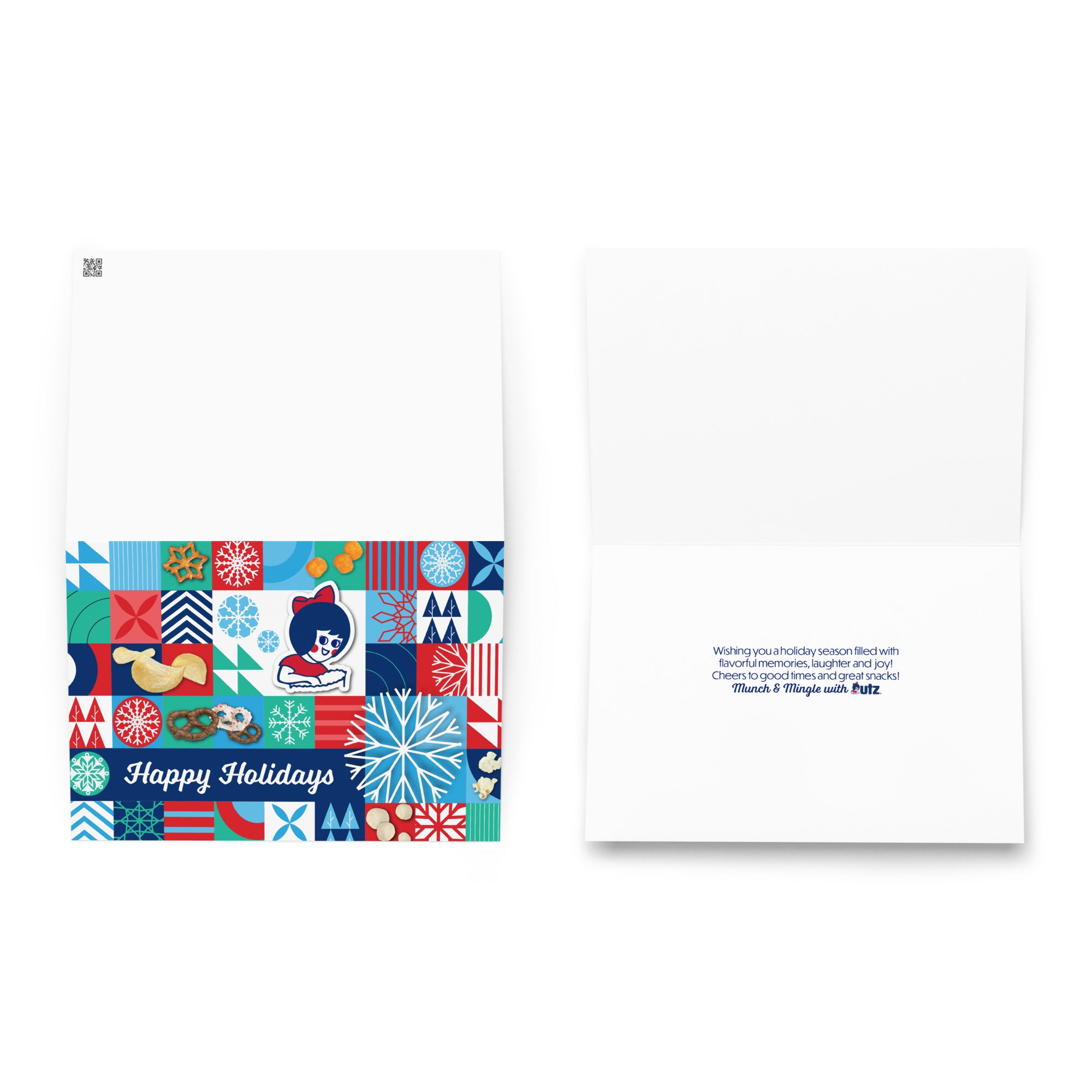 Utz Munch & Mingle Holiday Greeting Card