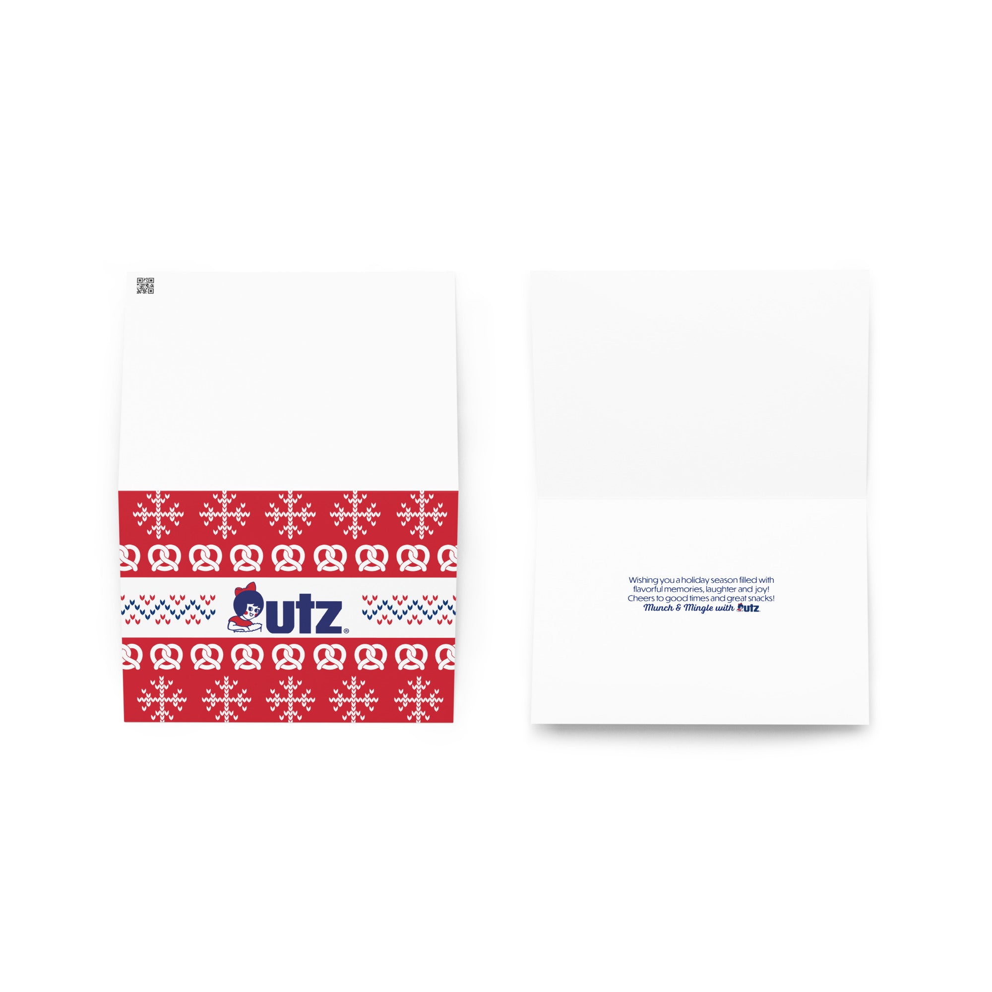 Utz Holiday Sweater Greeting Card