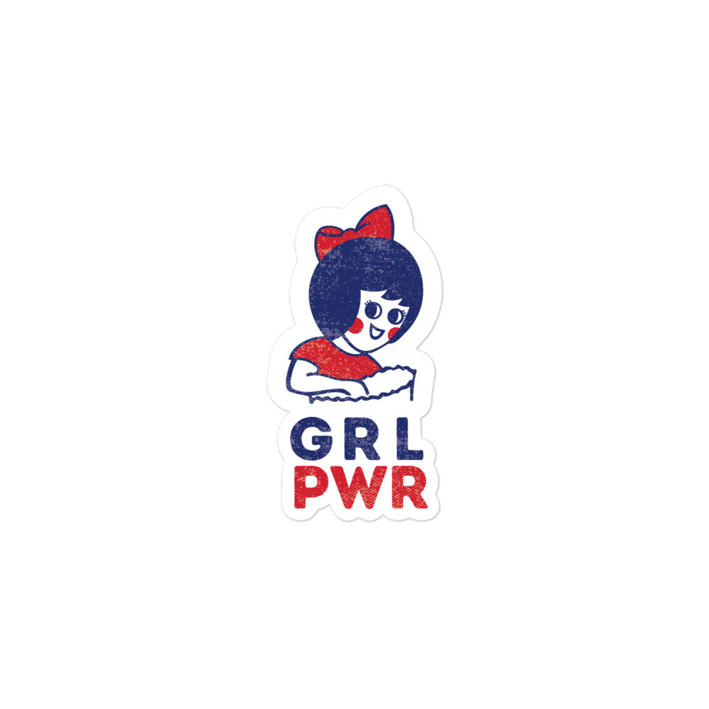 Utz "GRL PWR" Sticker