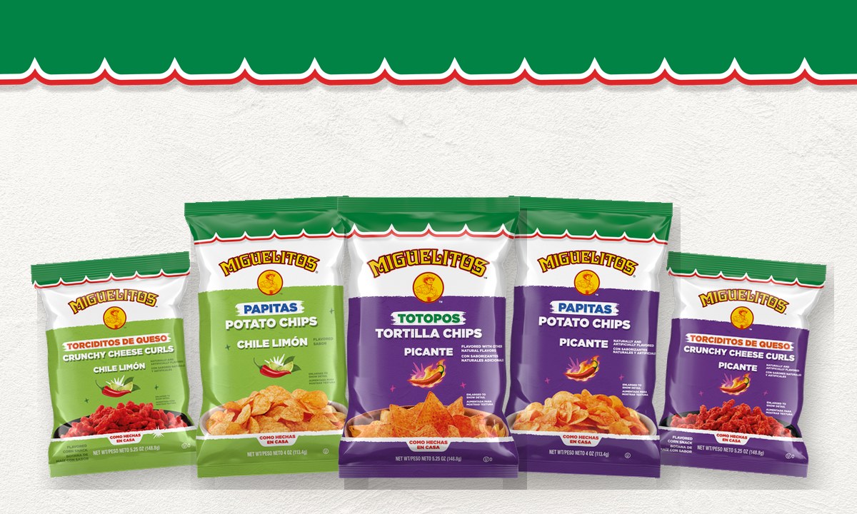 Miguelitos Papitas, Torciditos and Totopos in Chile Limón and Picante