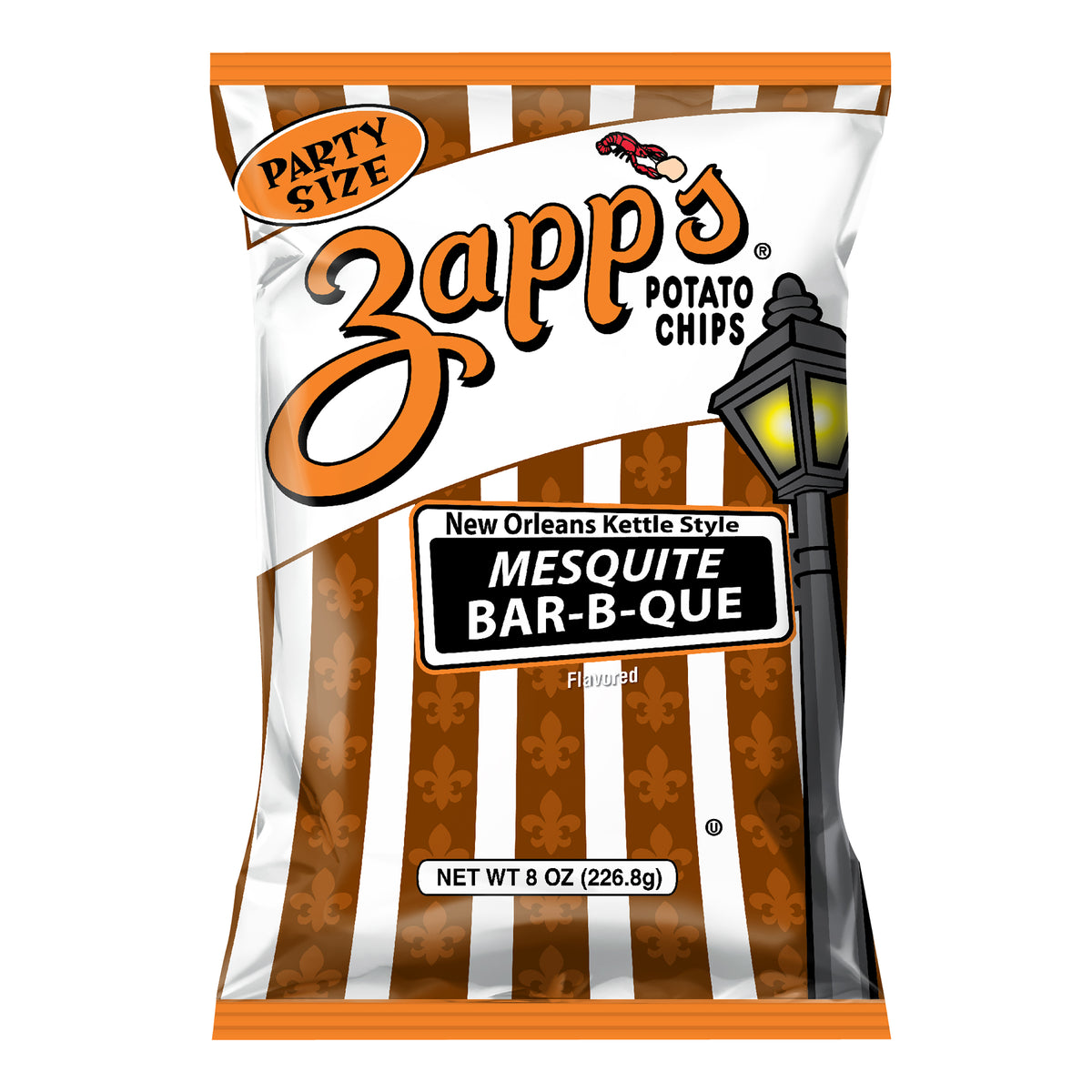 Zapp's Kettle Potato Chips Mesquite BBQ Utz Quality Foods