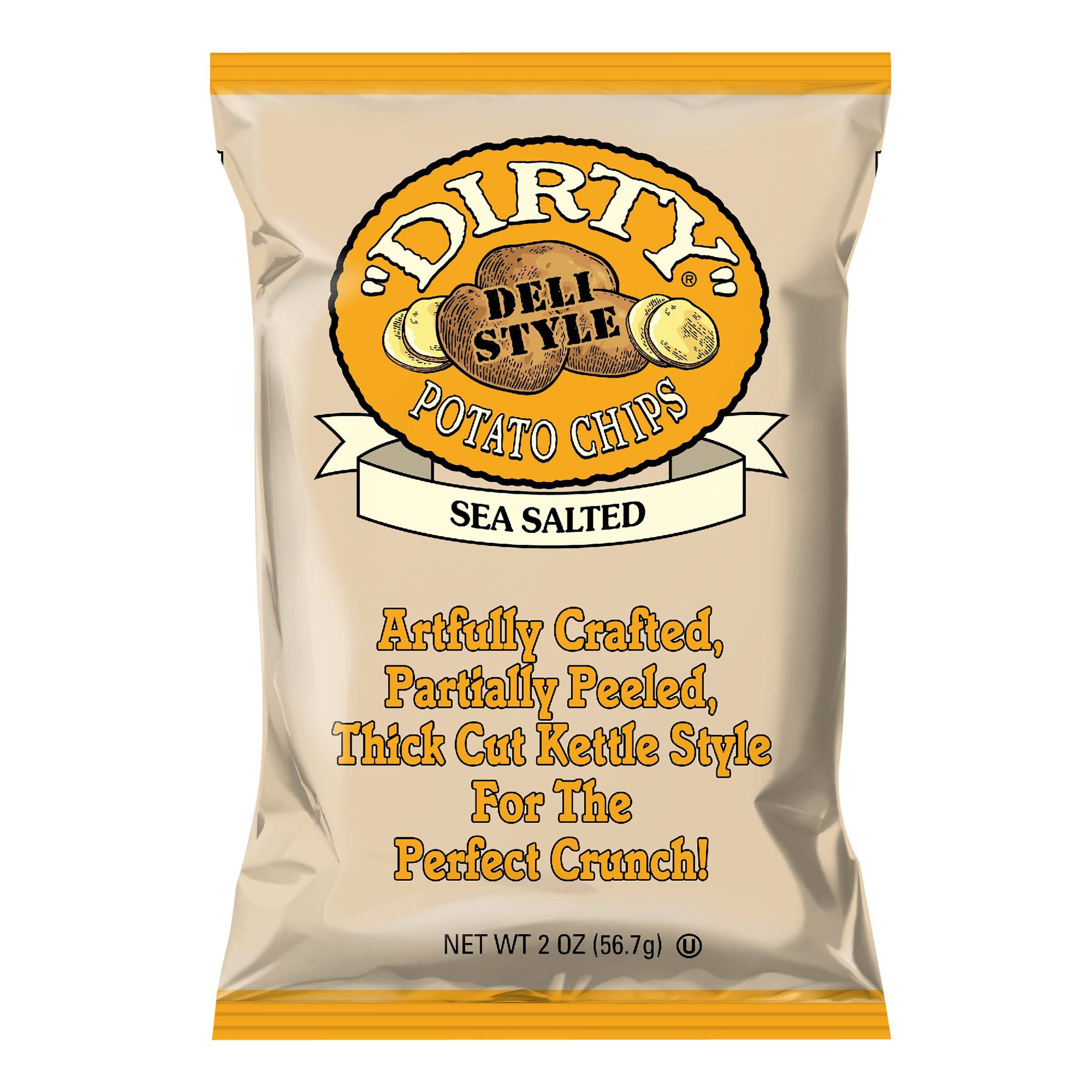 Dirty Kettle Style Potato Chips Sea Salted 2 oz
