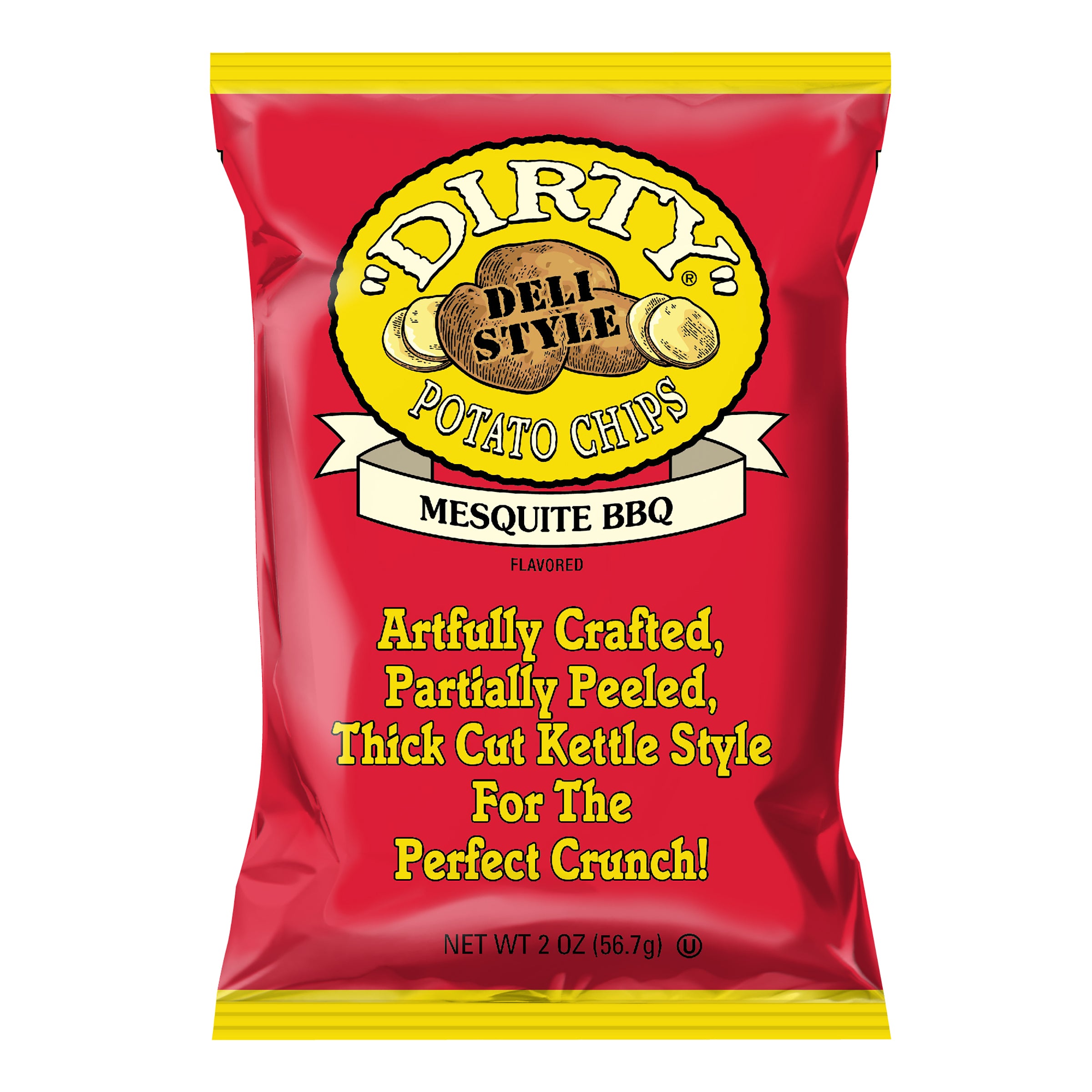 Dirty Kettle Style Potato Chips Mesquite BBQ 2 oz