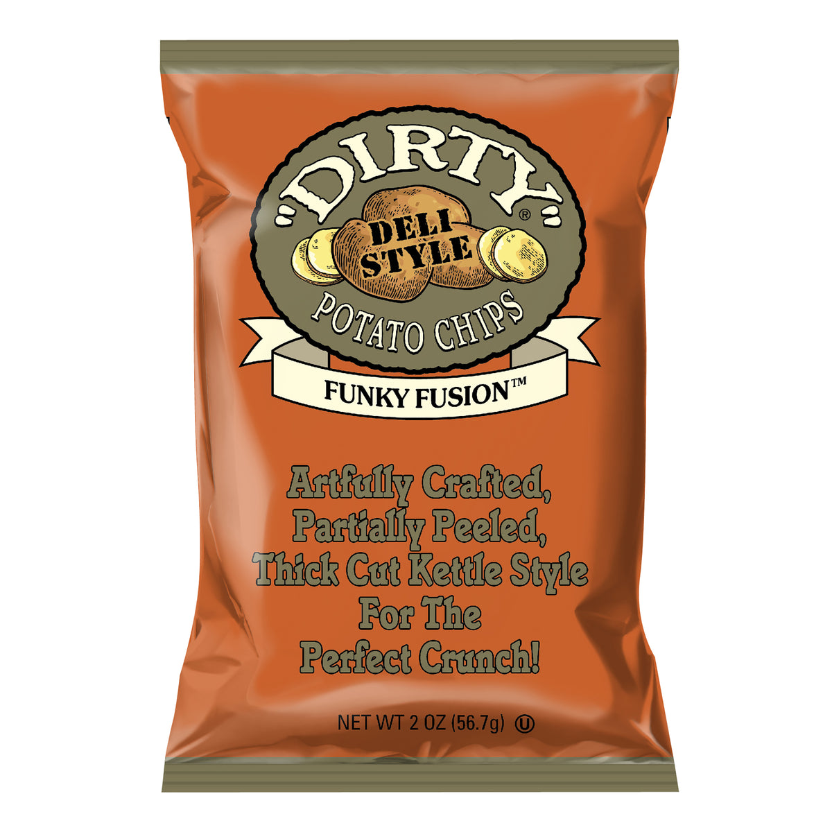 Dirty Kettle Style Potato Chips Funky Fusion Utz Quality Foods