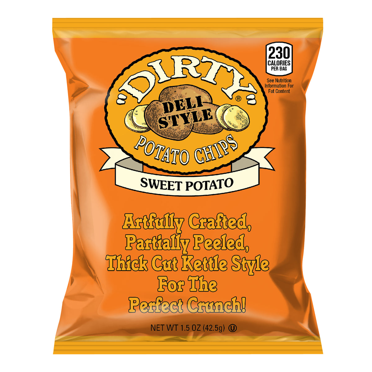 Dirty Kettle Style Potato Chips Sweet Potato Utz Quality Foods