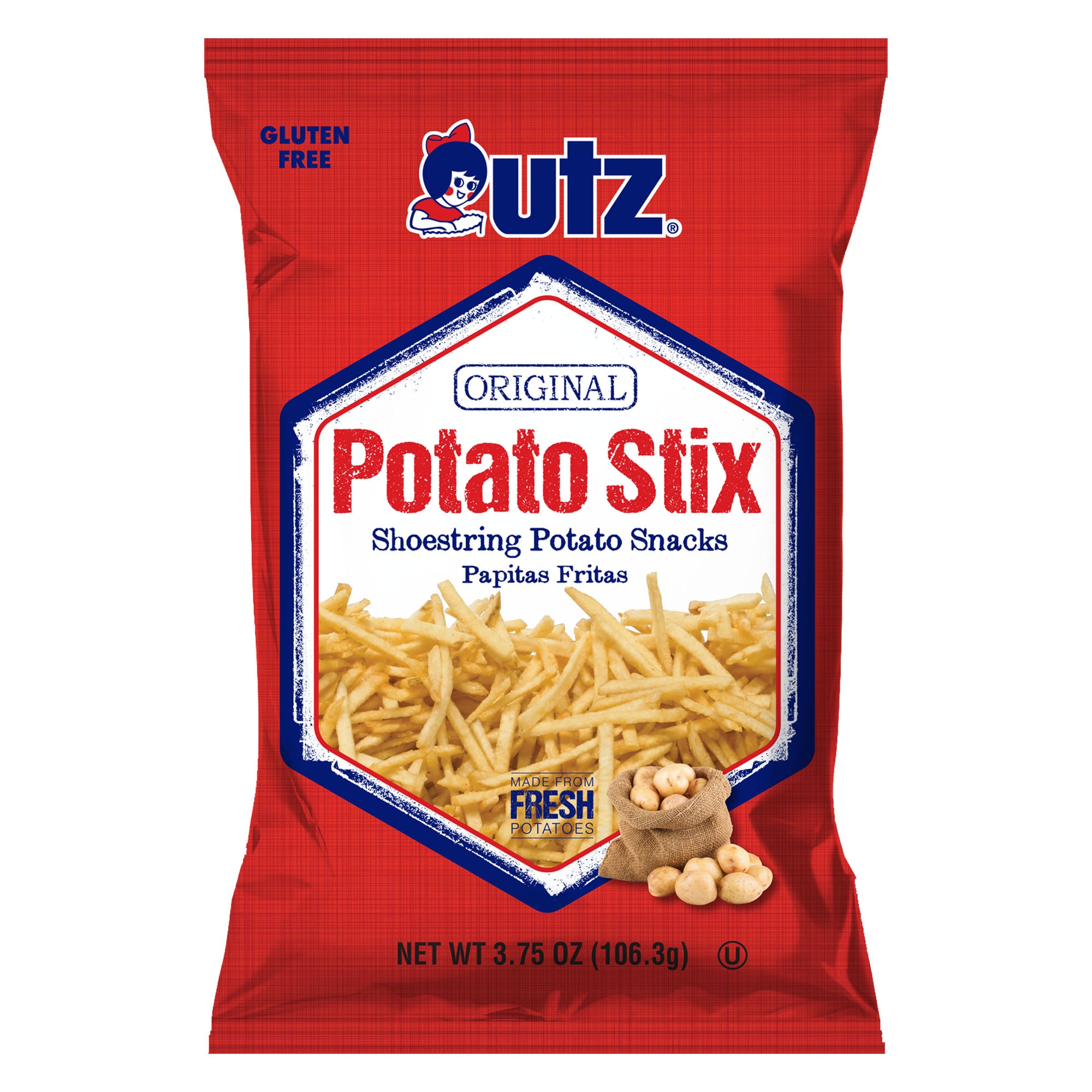 Utz Potato Stix Original Potato Sticks Mid-Size Bag