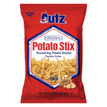 Utz Quality Foods Original & Barbeque Shoestring Potato Stix Variety 2