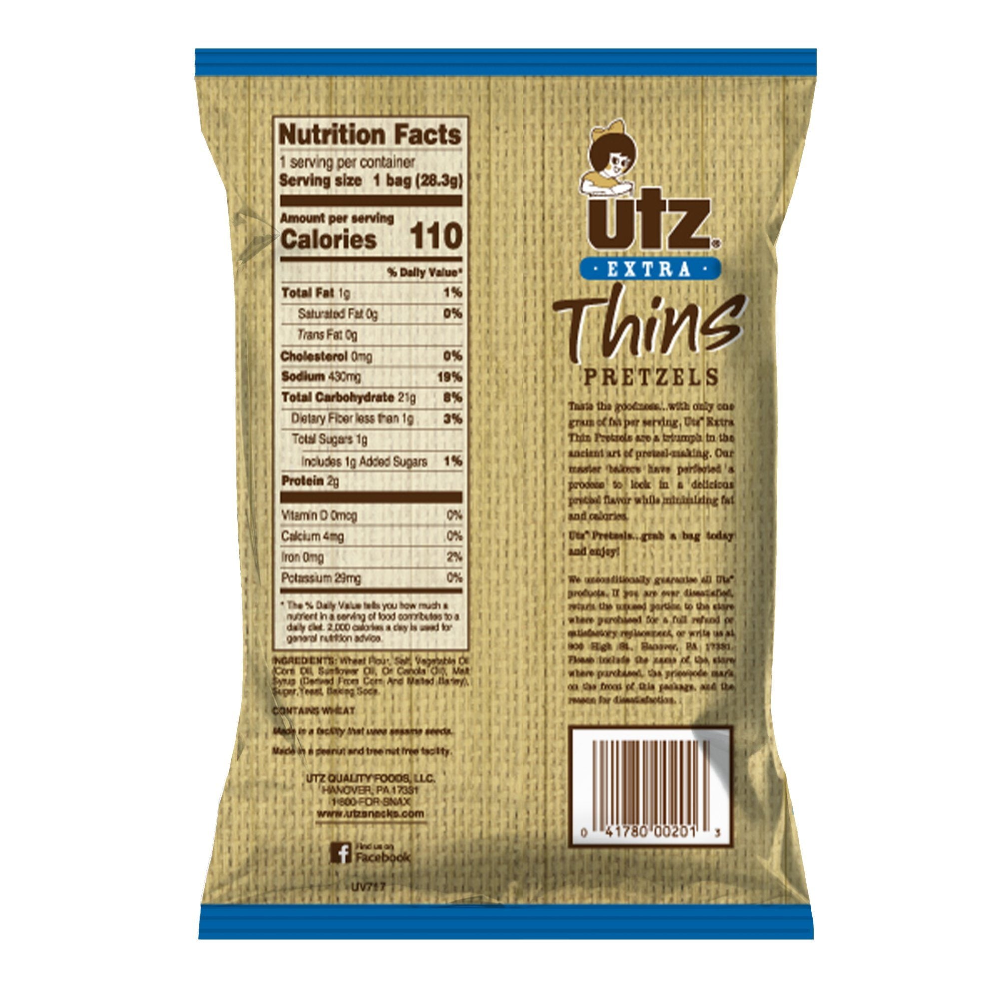 Pretzels Nutrition Facts