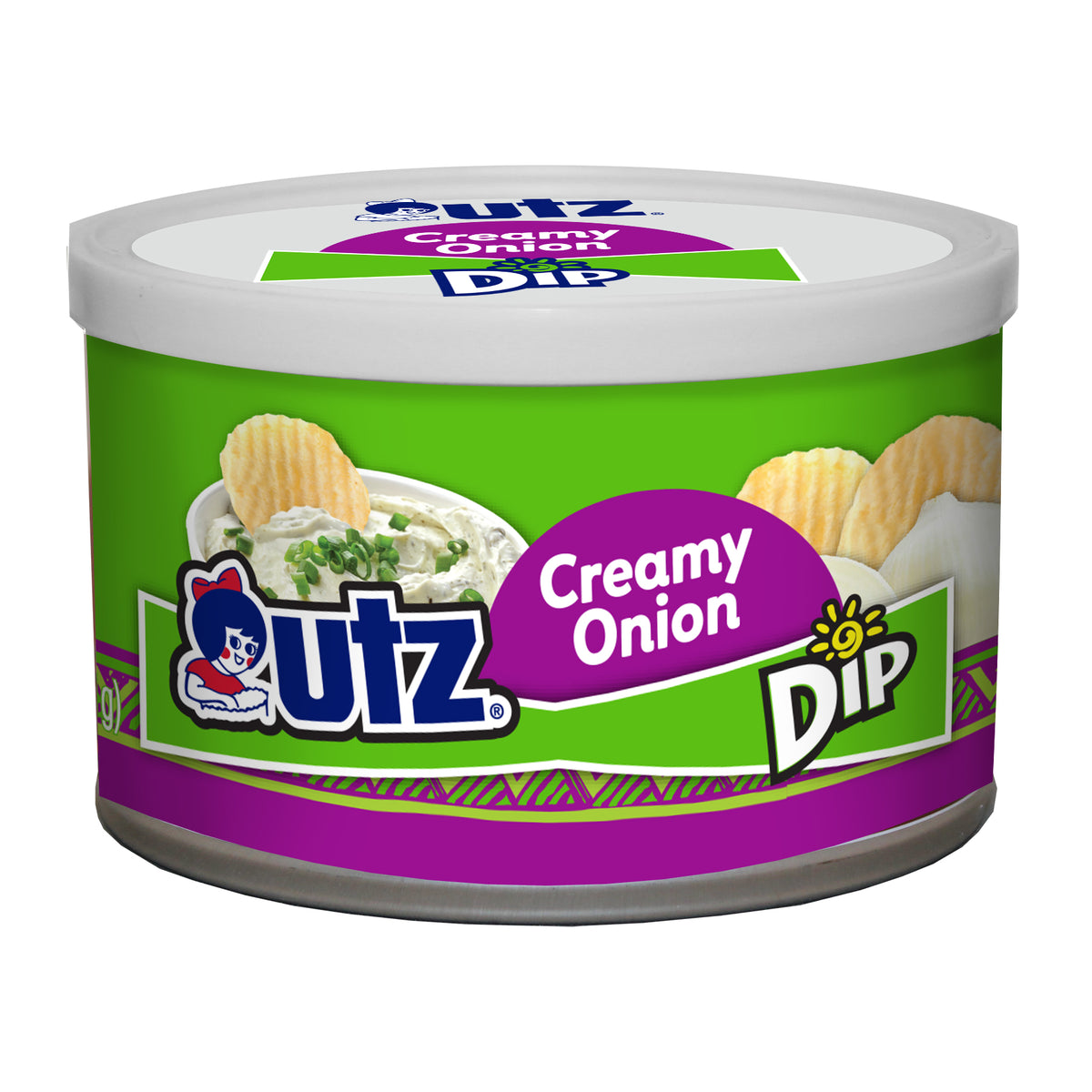 Utz Can Dip Creamy Onion 8.5 oz. Utz Quality Foods